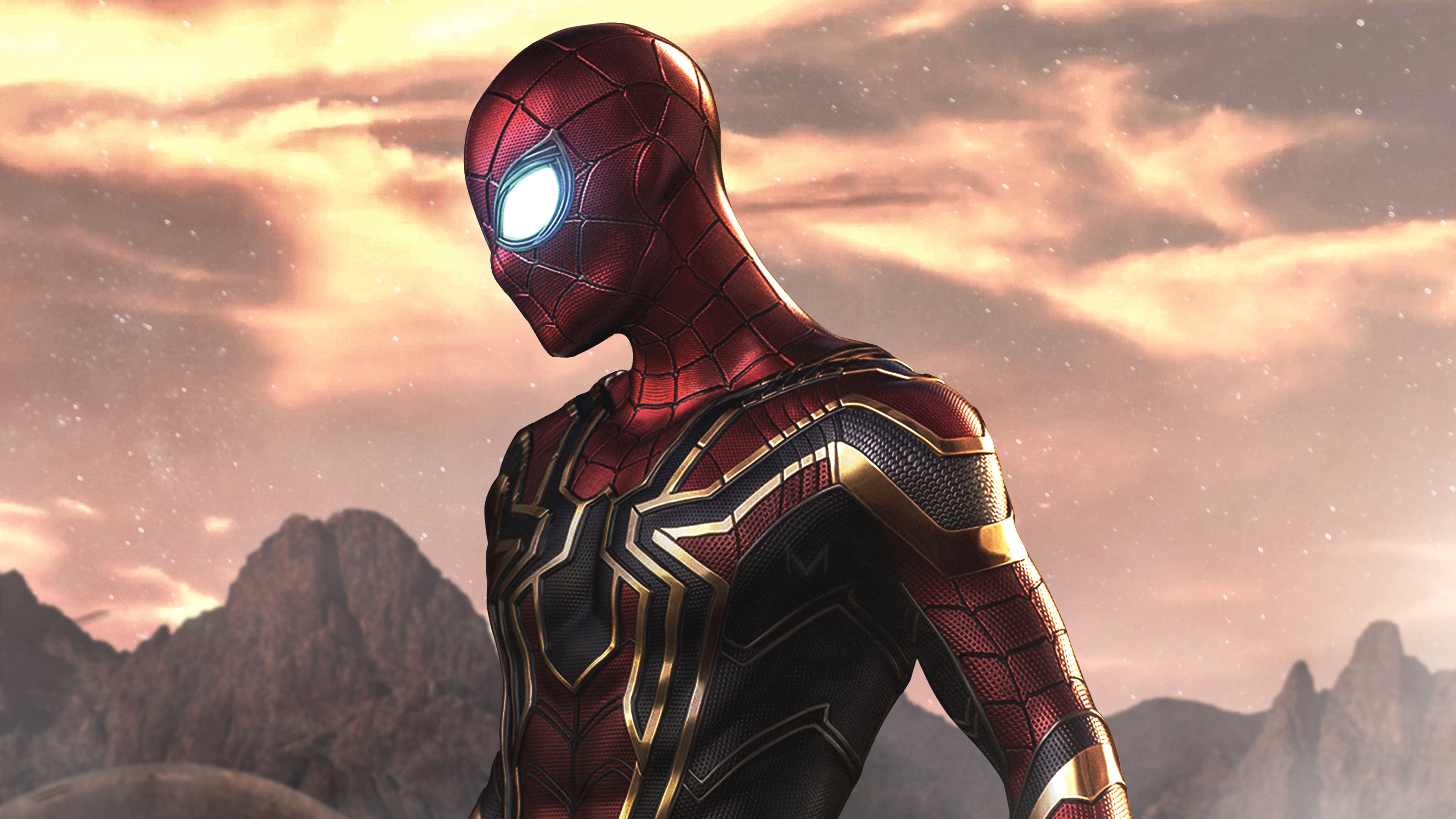 Iron Spider Infinity War Wallpaper