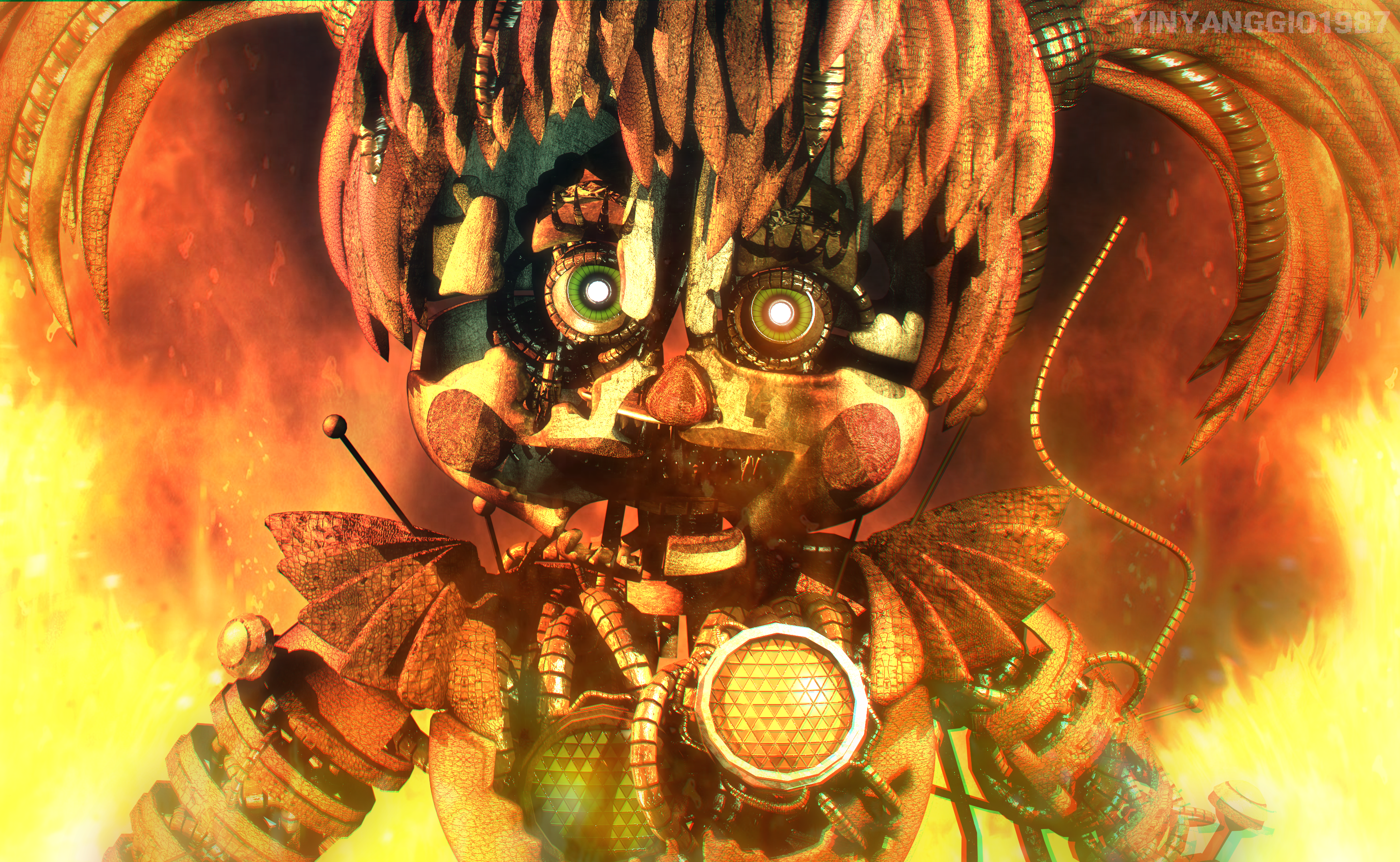 Download 1366x768 Freddy Fazbear's Pizzeria Simulator, Horror Games Wallpaper for Laptop, Notebook