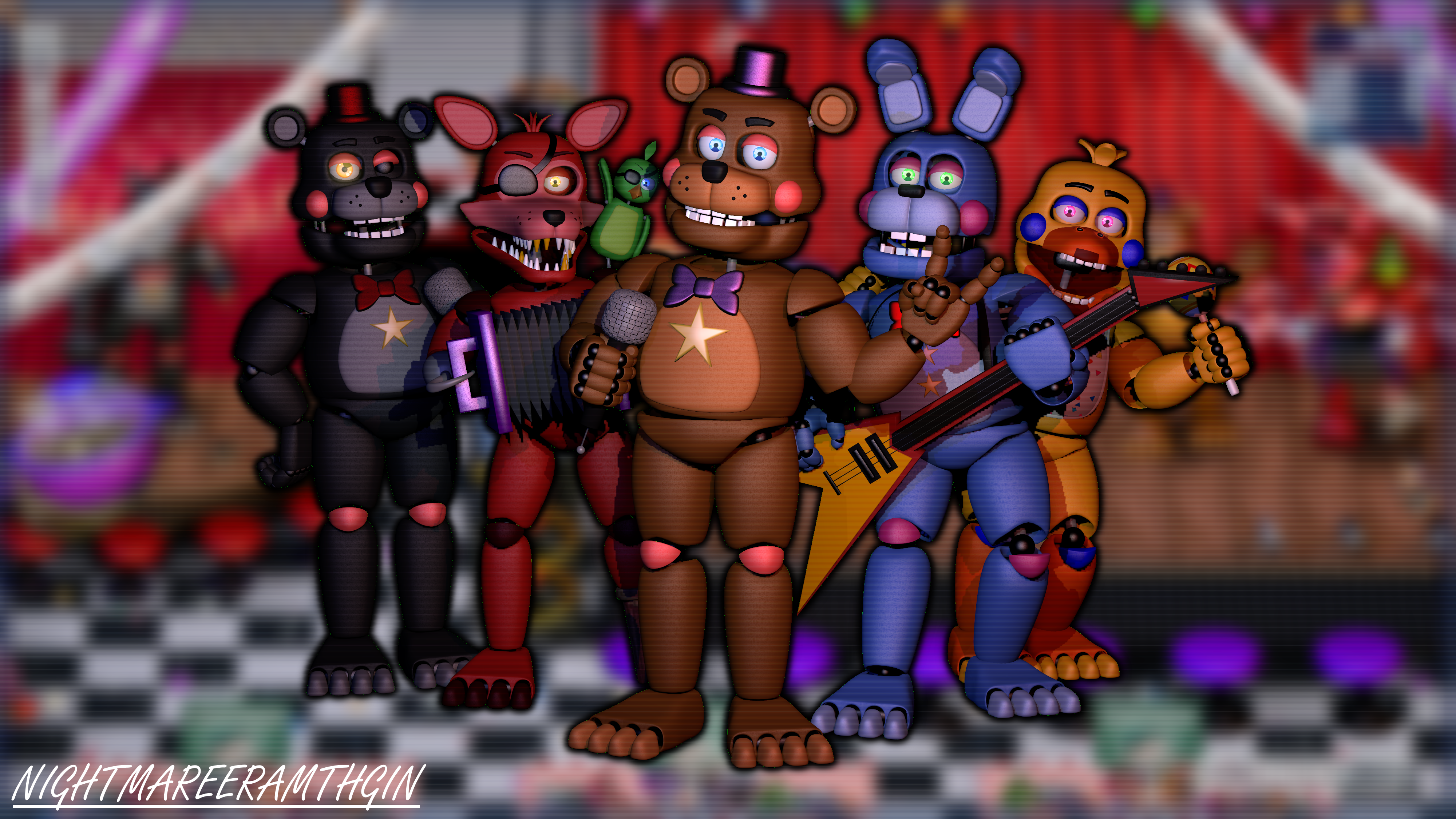 Freddy Fazbear's Pizzeria Simulator 4k Ultra HD Wallpaper