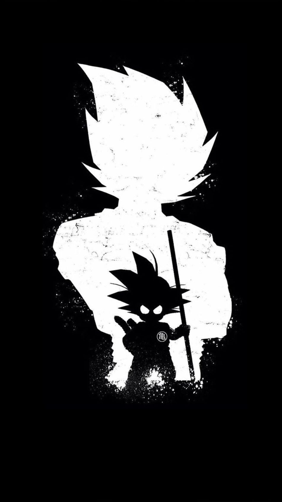 Black Goku Mobile Wallpaper