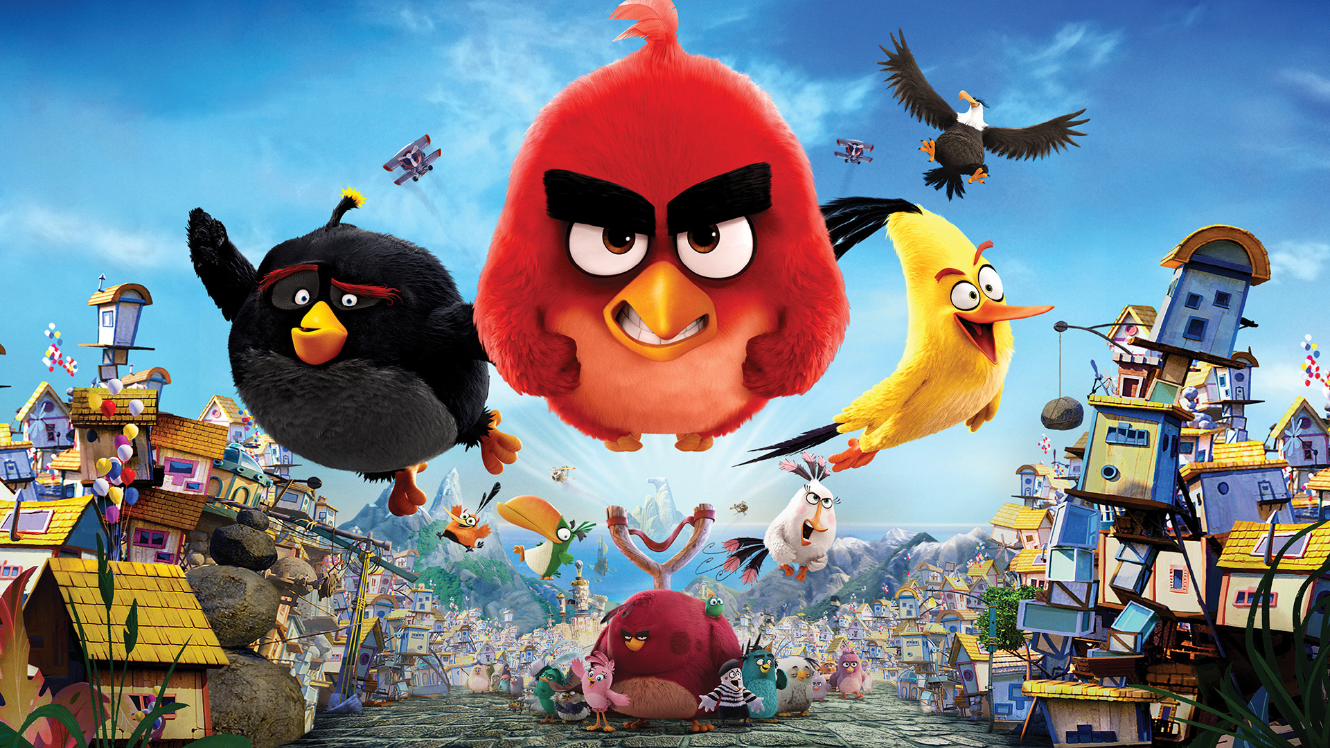 HD Wallpaper: The Angry Birds Movie