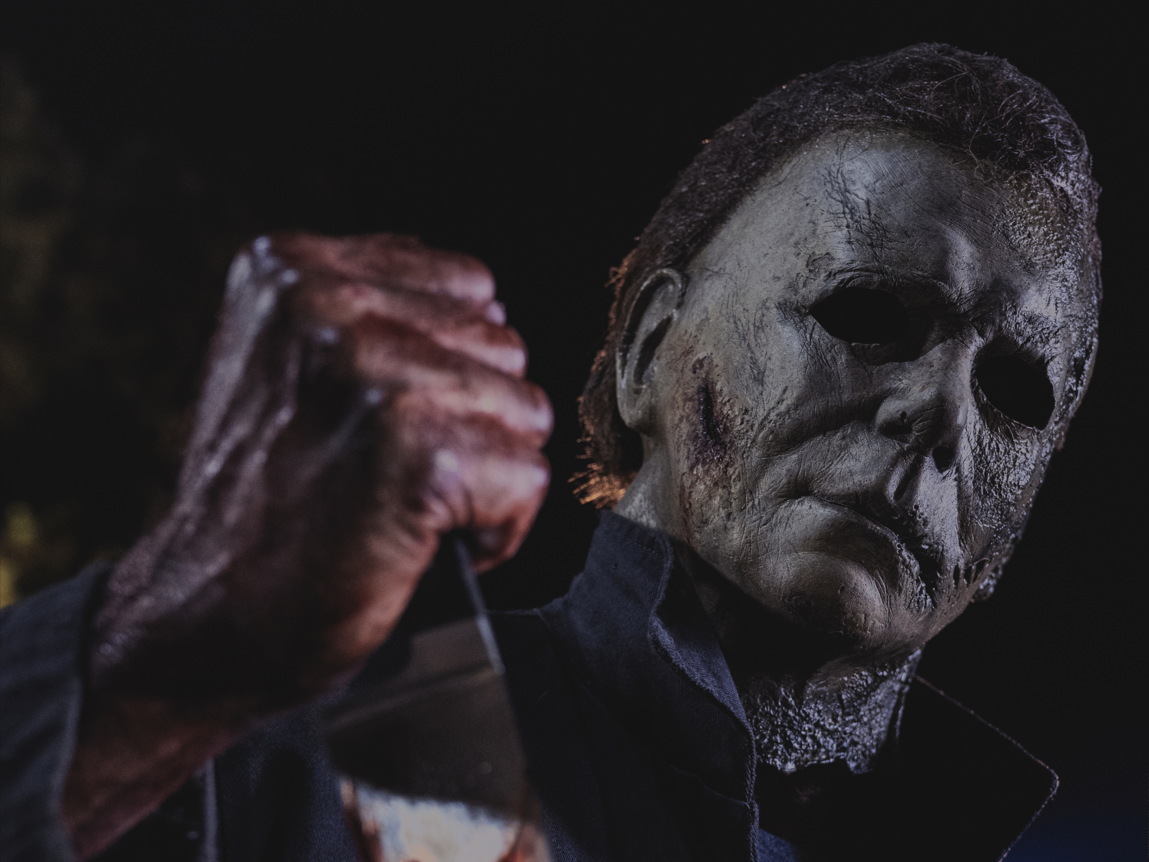 Michael Myers Strikes Back. Halloween Kills 4K Ultra HD Wallpaper