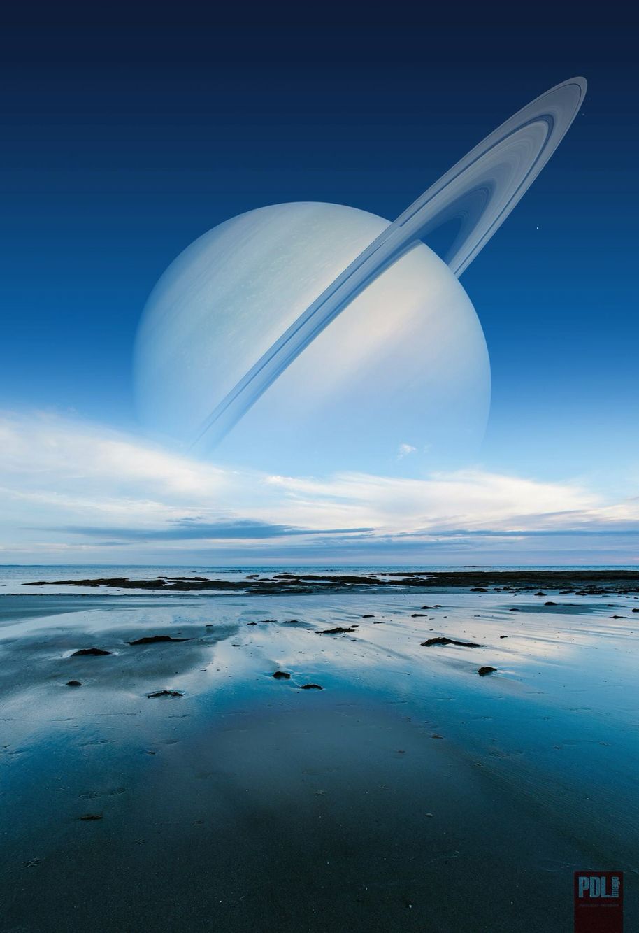Saturn viewed from Titan. Planets art, Space artwork, Solar system art