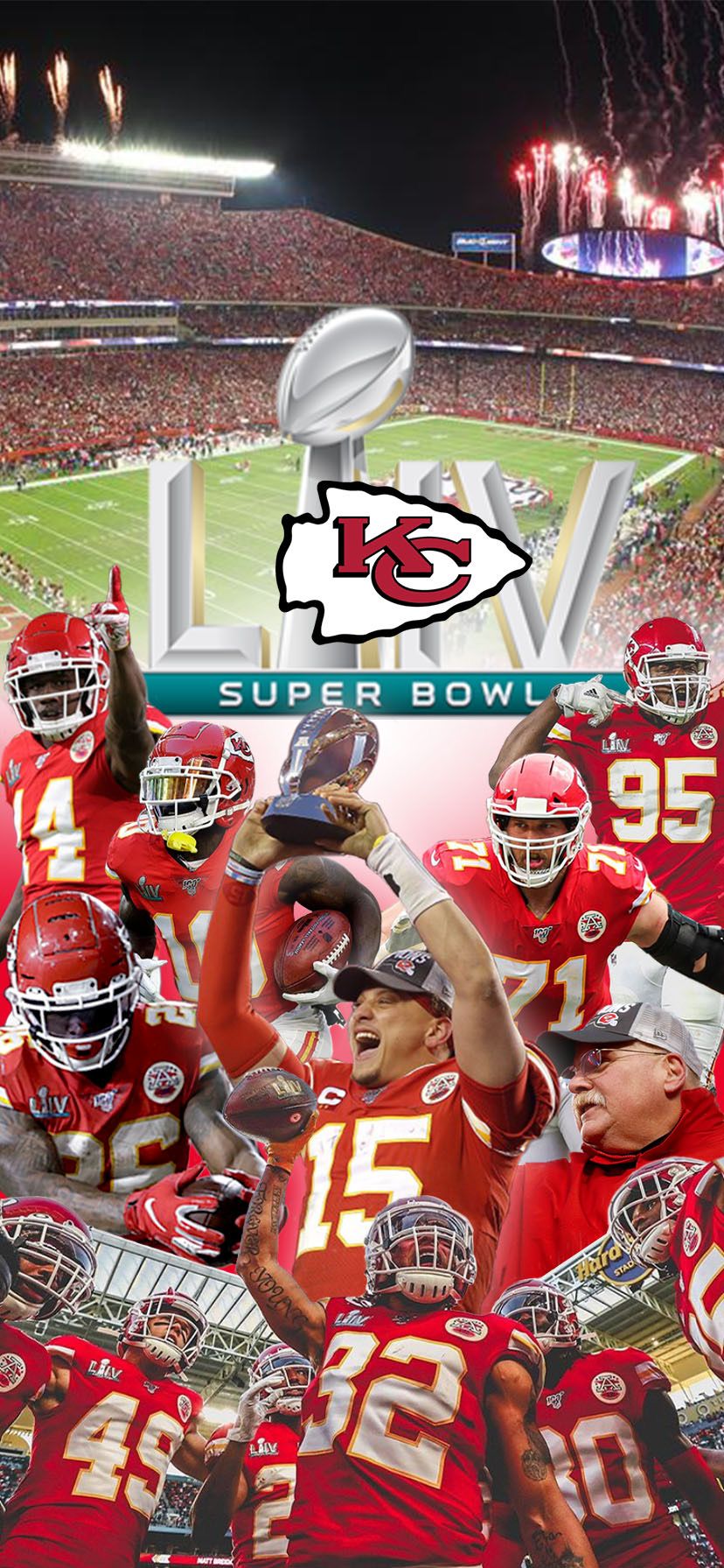 Chiefs Super Bowl iPhone Wallpapers - Wallpaper Cave