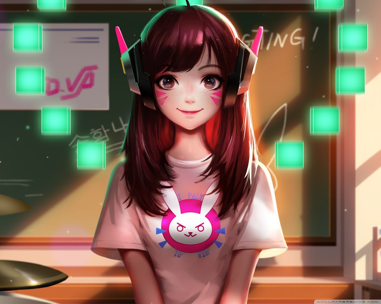 Cool Anime Girl Ultra HD Desktop Background Wallpaper for 4K UHD TV, Widescreen & UltraWide Desktop & Laptop, Tablet