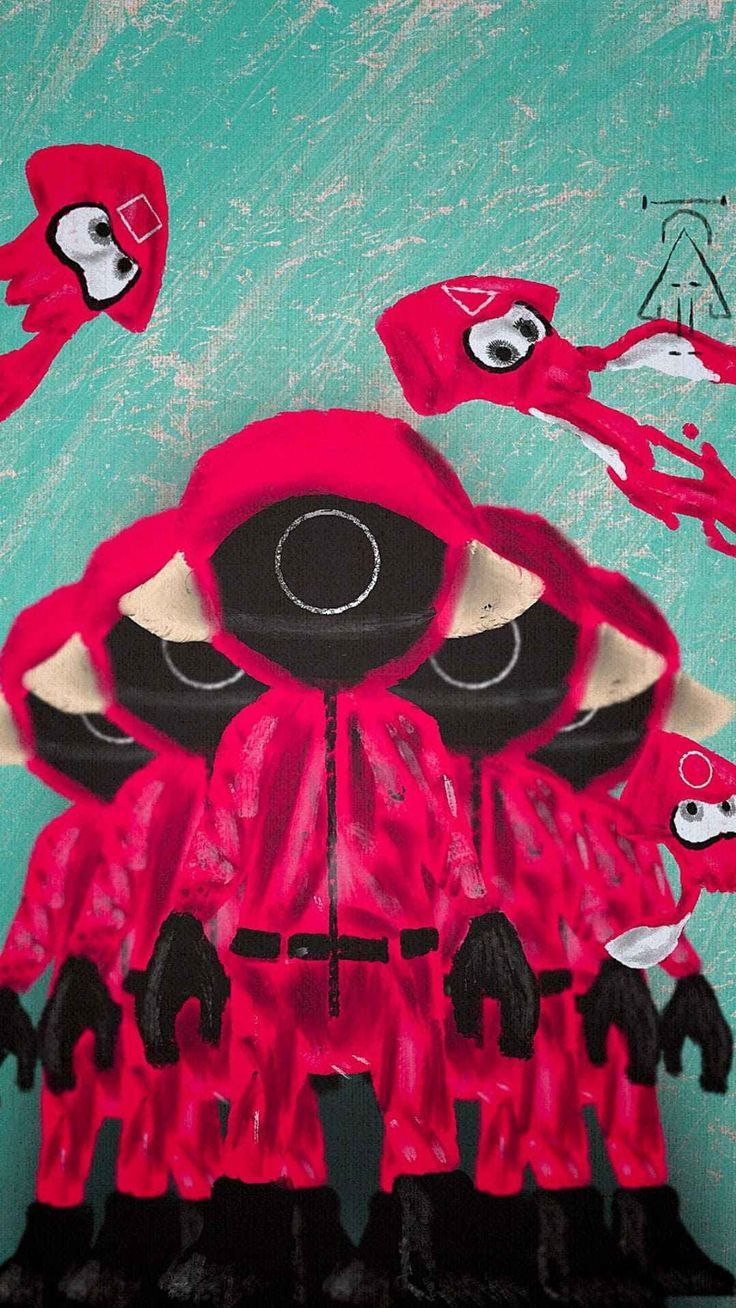 Super Digital Art and Minimalist Squid Game Wallpaper for iPhone 13 pro. Game wallpaper iphone, Squid games, iPhone wallpaper image