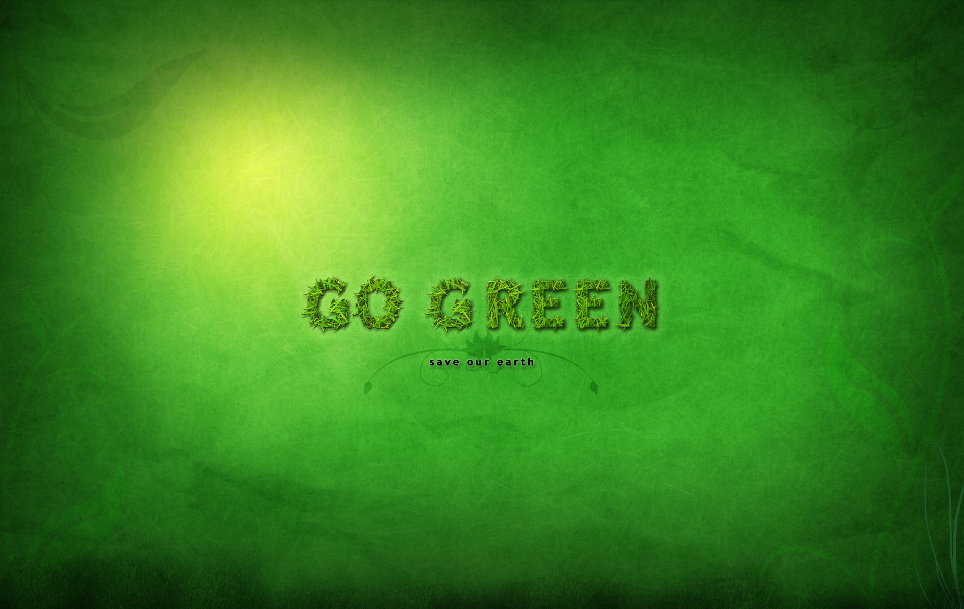 Go Green, Save our Earth