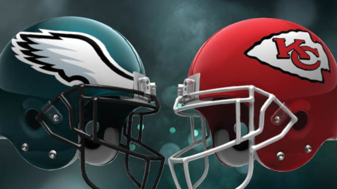 Kansas city chiefs philadelphia eagles hi-res stock photography