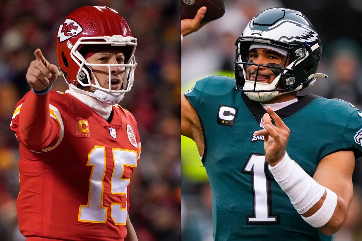 The Sports Report: Super Bowl is set: Chiefs vs. Eagles Angeles Times