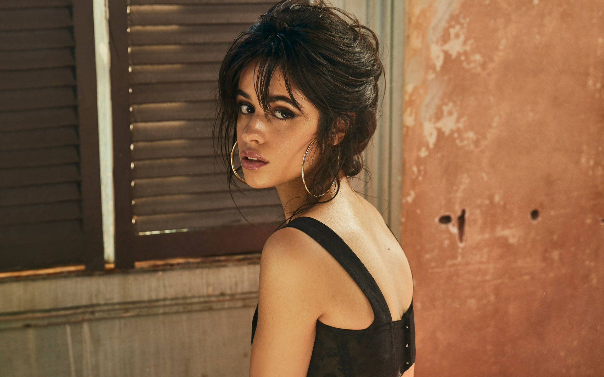 Download Classy Camila Cabello Photo Shoot Wallpaper