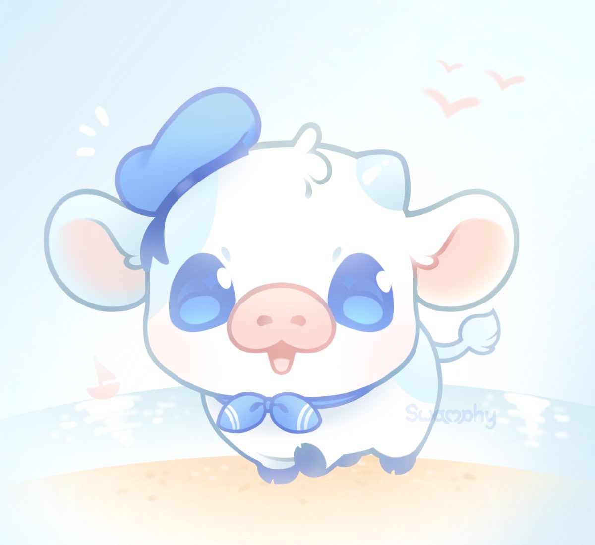 Floofyfluff Cow Wallpapers - Wallpaper Cave