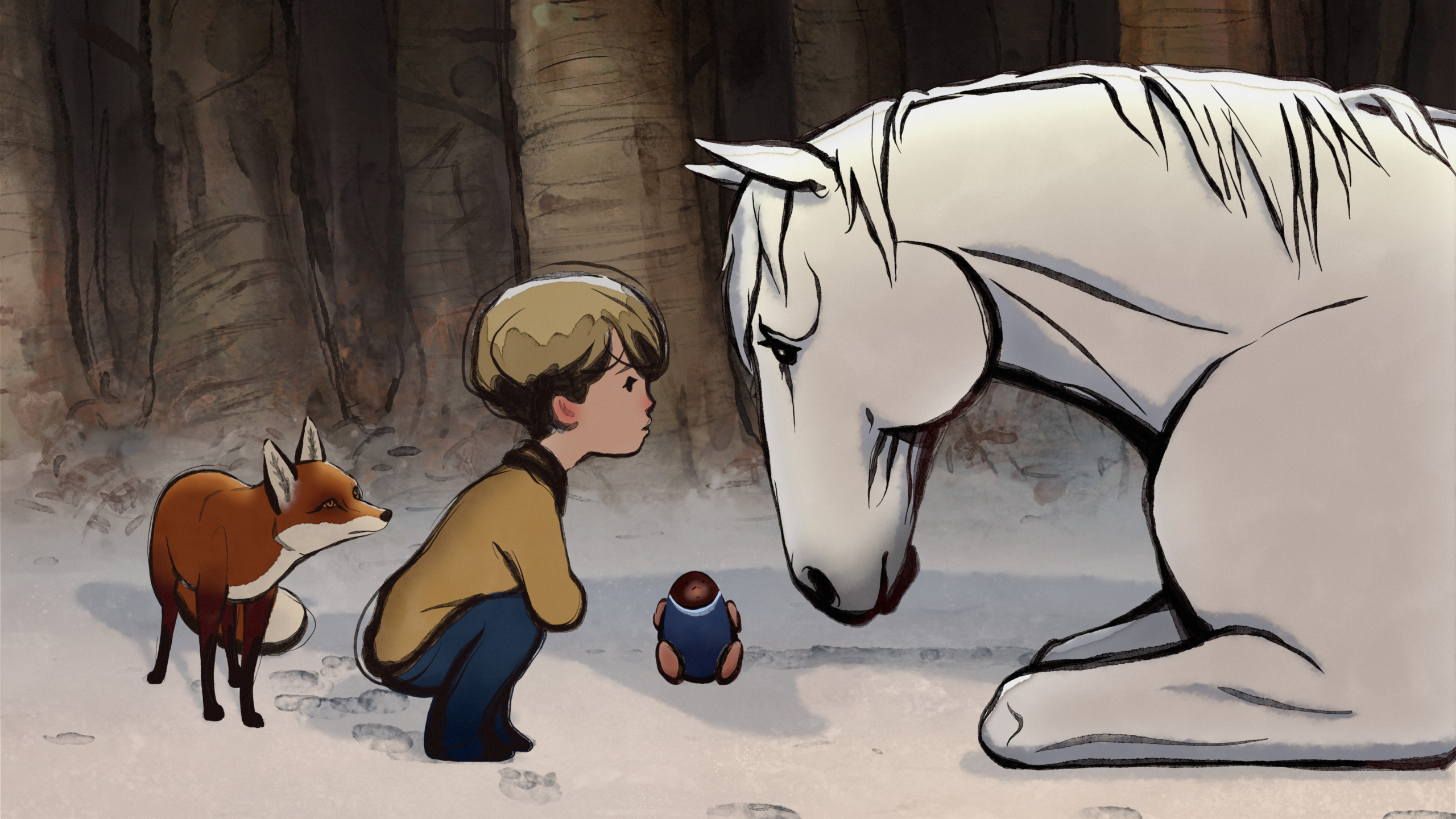 The Boy, the Mole, the Fox and the Horse HD Wallpaper
