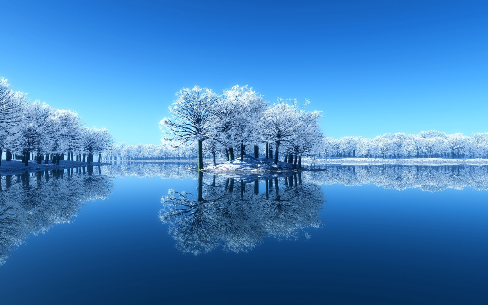 Winter Lake wallpaper. Winter Lake