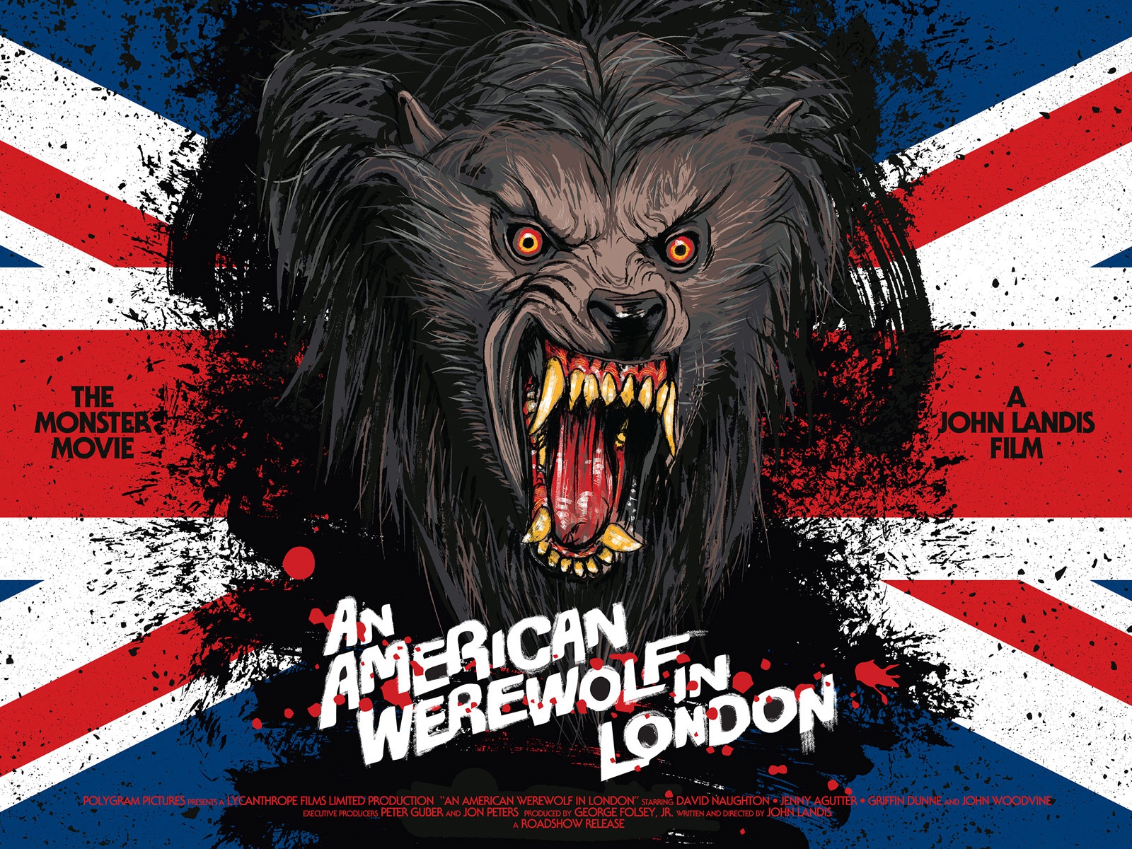 An American Werewolf in London Poster