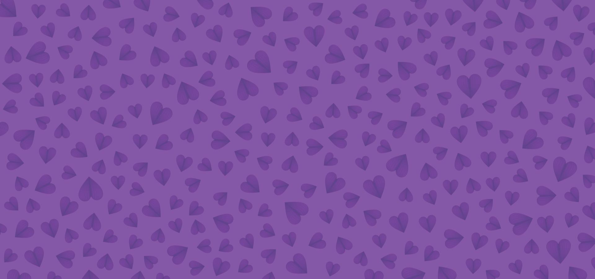 Purple valentine background with heart texture