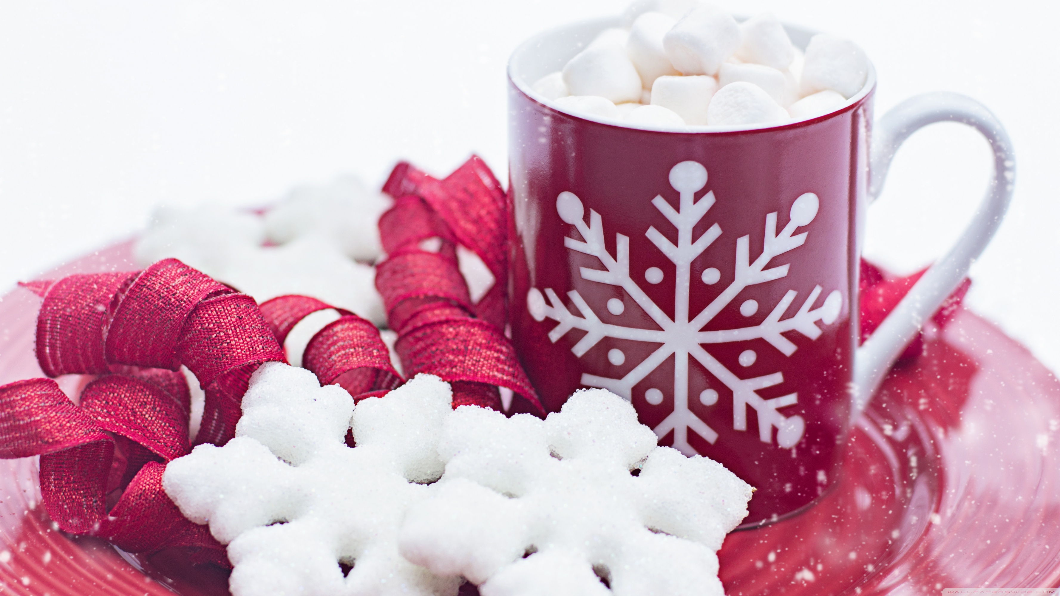 Christmas Hot Chocolate Mug, Winter Ultra HD Desktop Background Wallpaper for 4K UHD TV, Widescreen & UltraWide Desktop & Laptop, Tablet