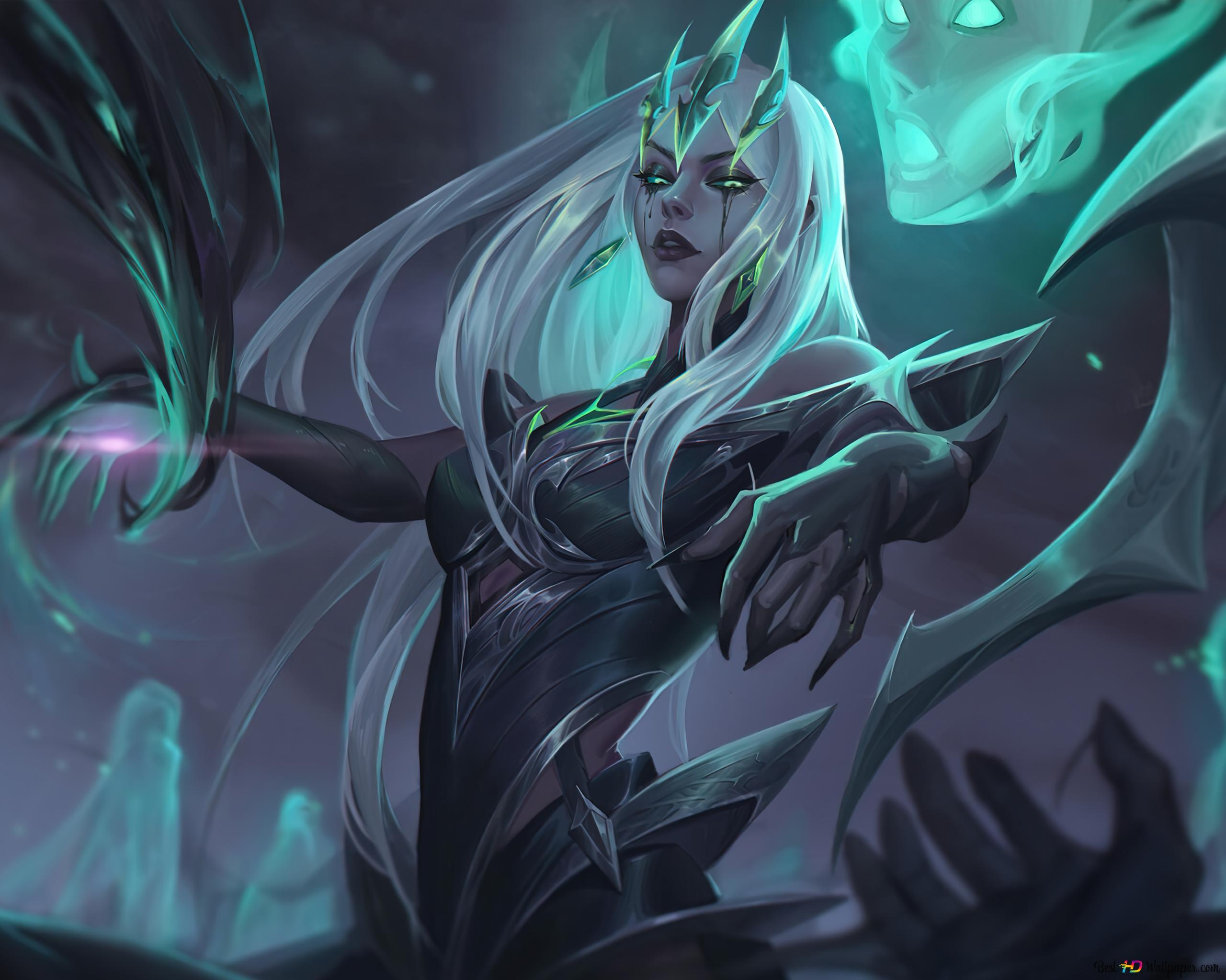 Ruined 'Karma'. League of Legends [LOL] 4K wallpaper download