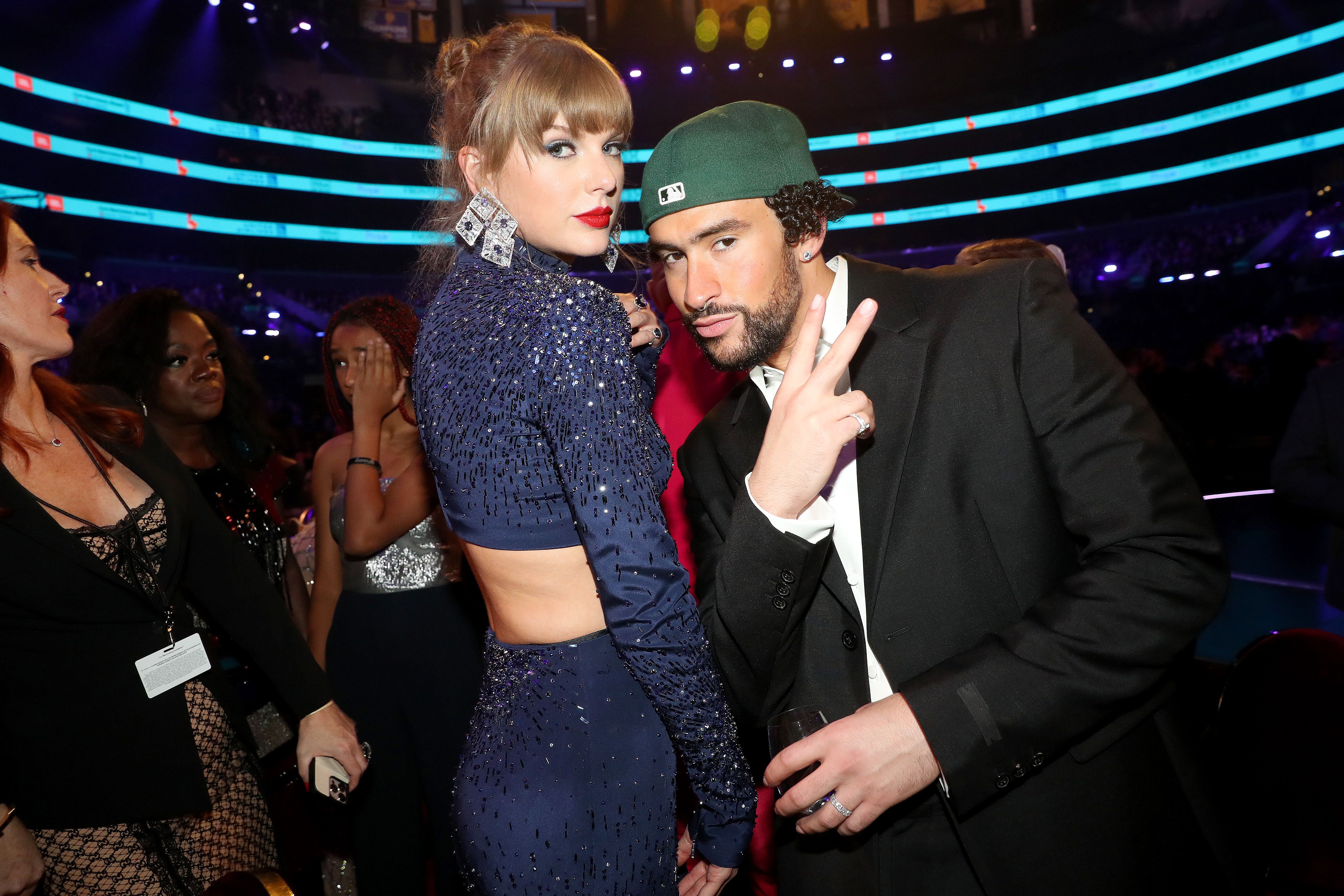 Grammys 2023: Taylor Swift Pics With SZA, Bad Bunny, Beyoncé