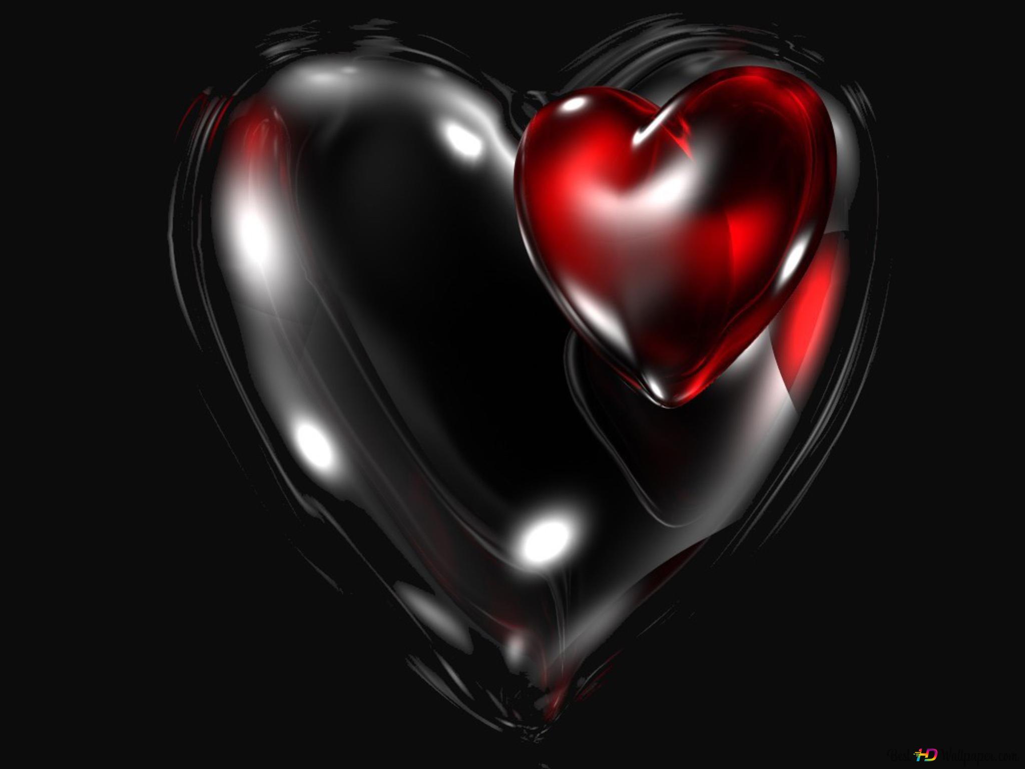 Valentine's day heart 2K wallpaper download