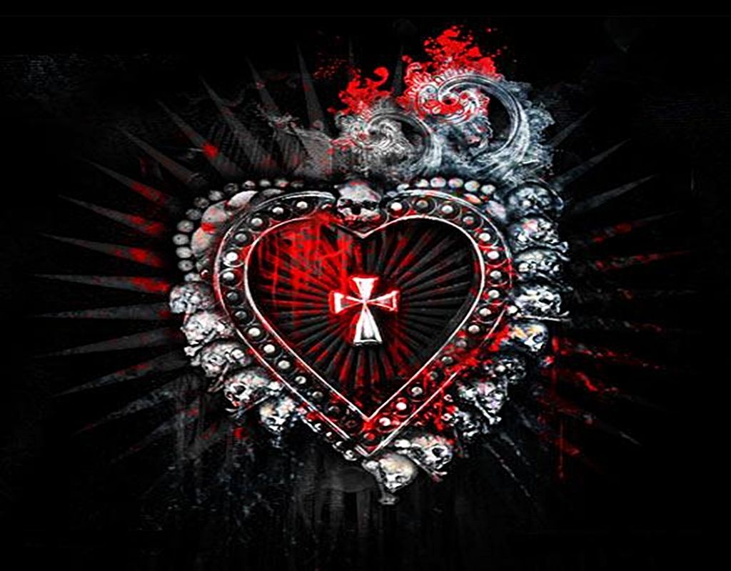 Gothic Heart Wallpaper Free Gothic Heart Background