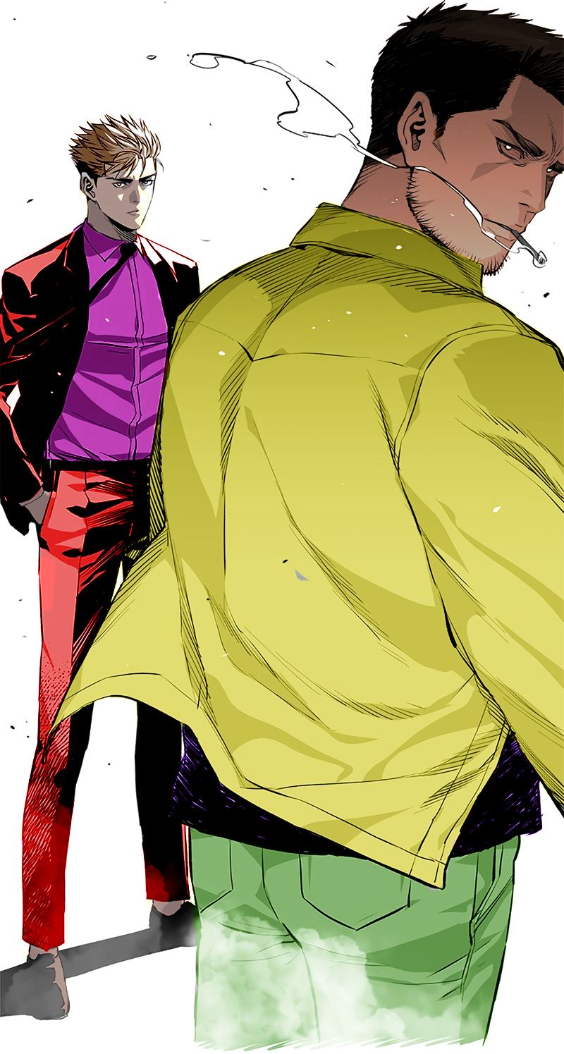 Bit Messed Up Coloured Page Of Kang Chan (God Of Blackfield S2 Chapter 18) By Me