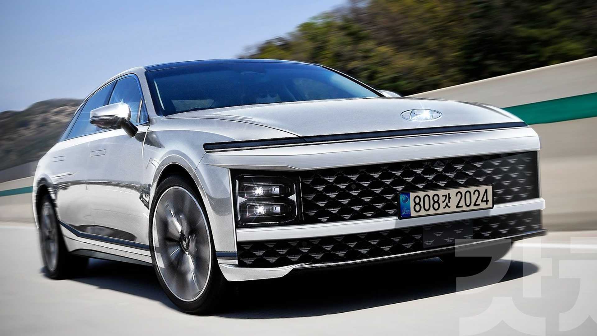 Hyundai's New Grandeur Luxury Sedan Rendering Proves Sedans Aren't Dead