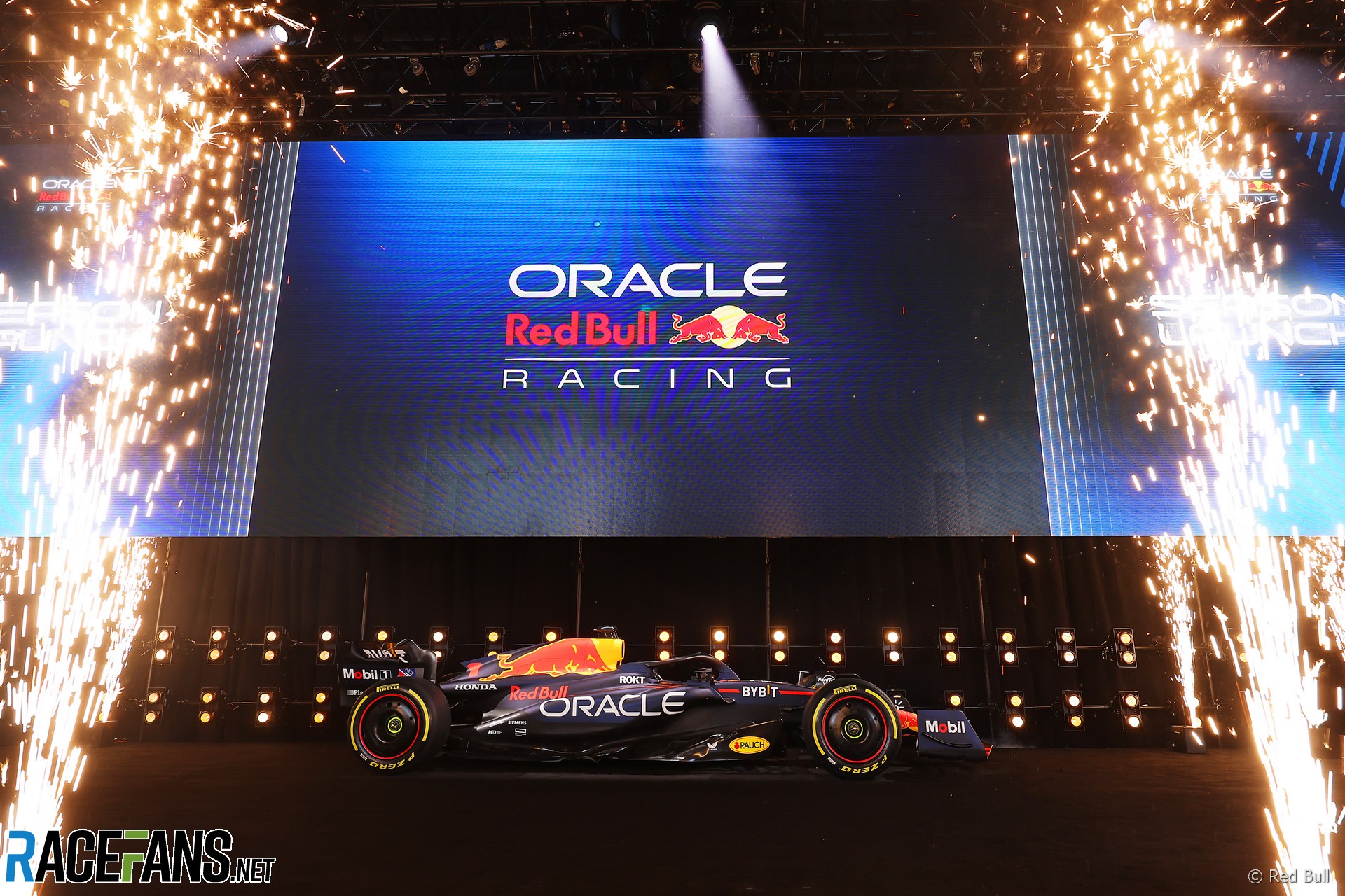 Red Bull unveil RB19 livery in New York · RaceFans