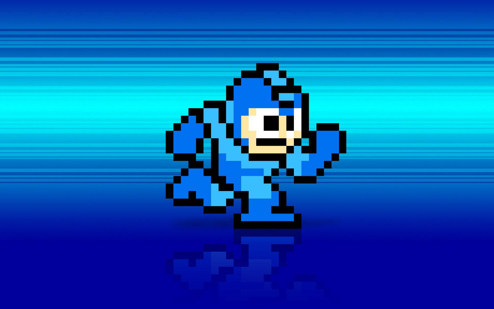 Download Mega Man Pixel Art Wallpaper