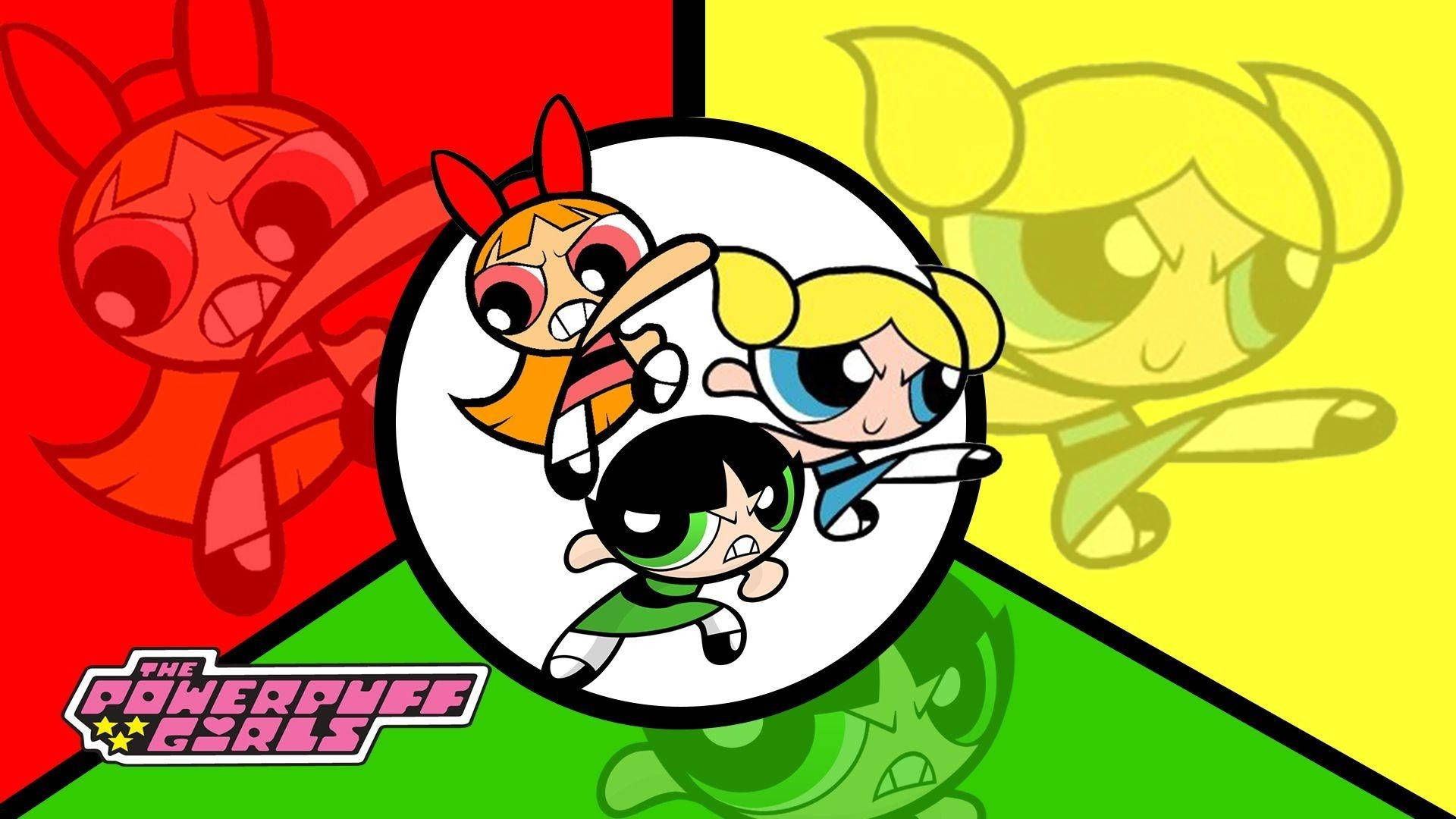 Download Cartoon Network Powerpuff Girls Poster Wallpaper