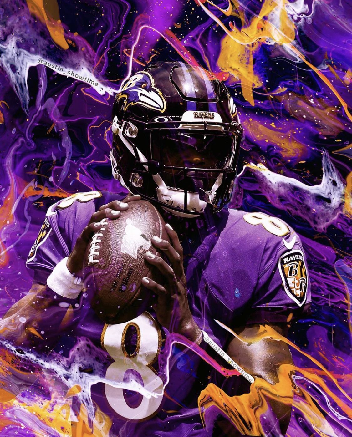 Lamar Jackson Edits Wallpaper Free Lamar Jackson Edits Background