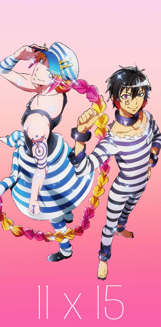 Nanbaka Uno x Jyugo wallpaper