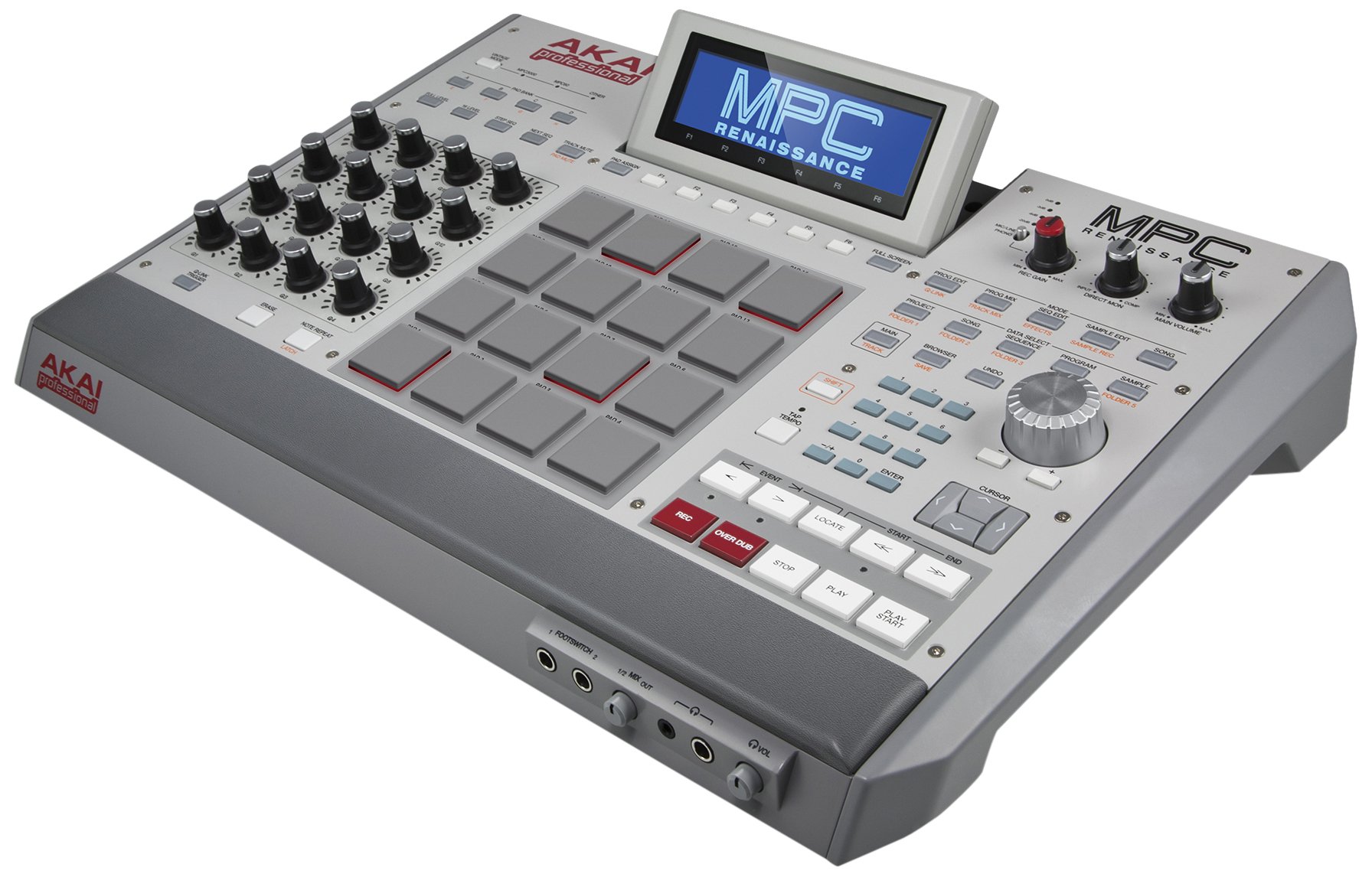 Akai Professional MPC Renaissance. Music Production Controller With 9GB+ Sound Library Download (24 Bit / 96 KHz), Musical Instruments