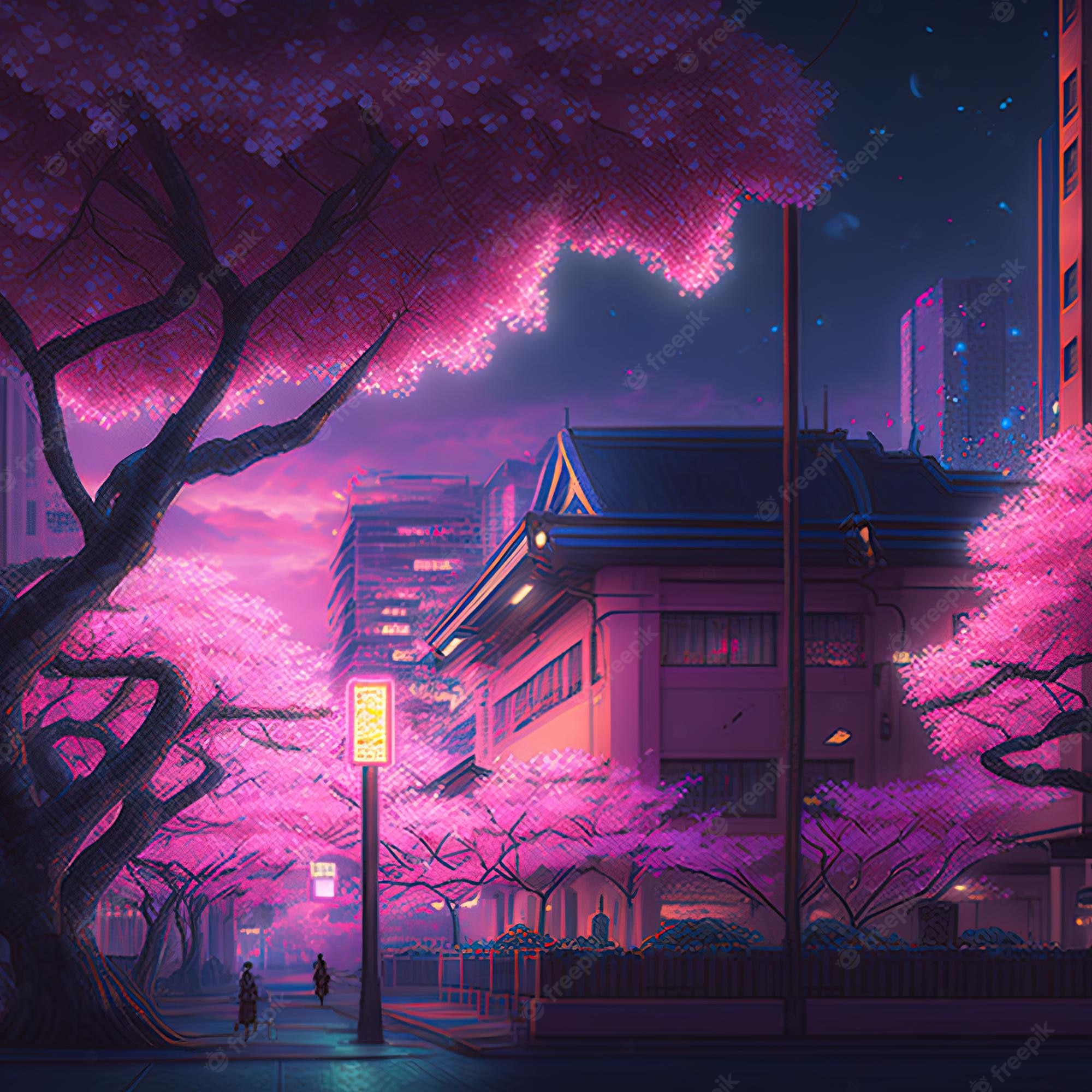 Japanese Anime Background Image