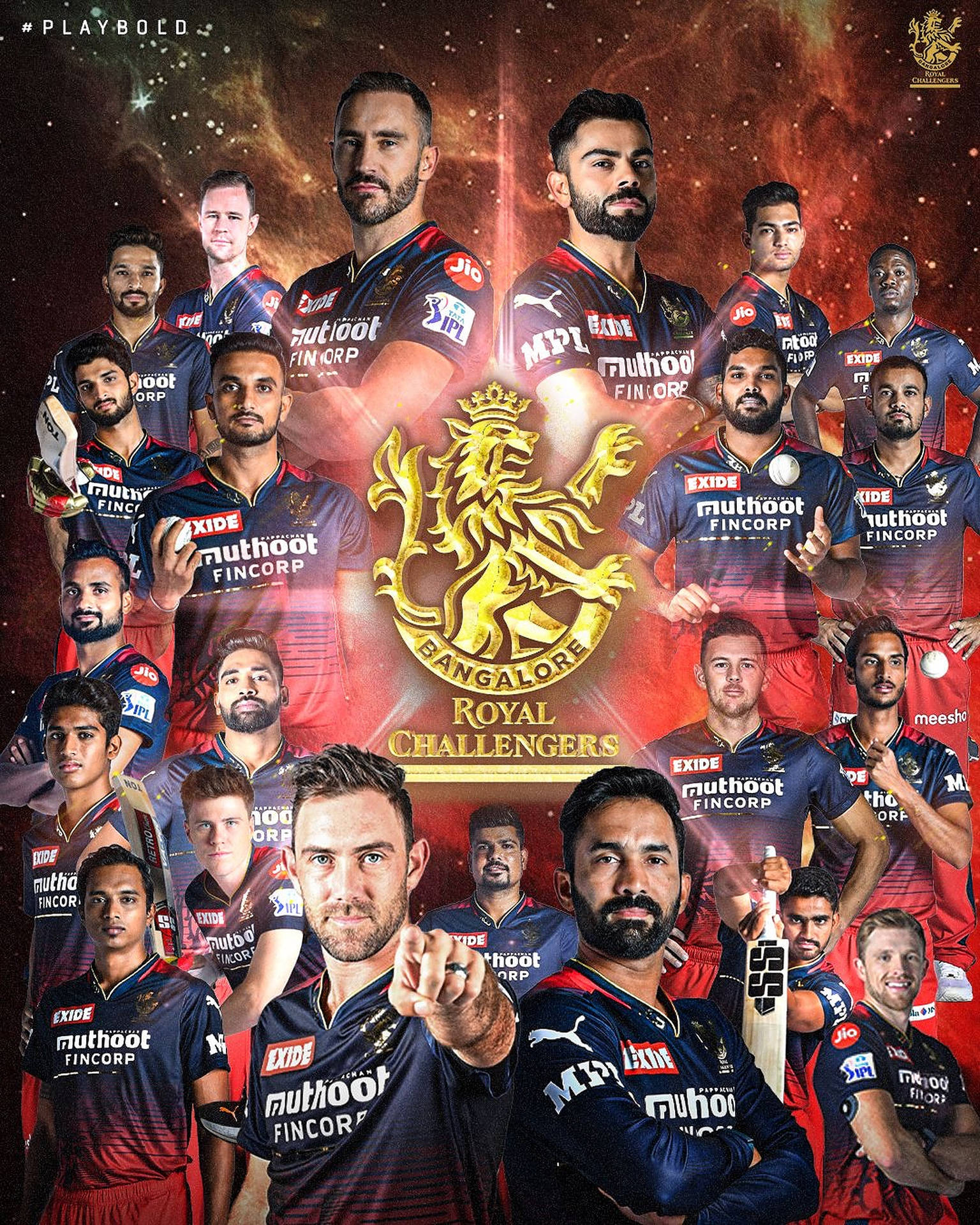 RCB Player Wallpapers Wallpaper Cave