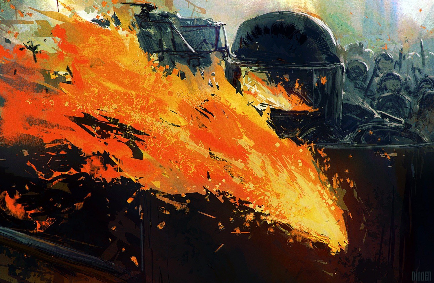 police, Riot Wallpaper HD / Desktop and Mobile Background