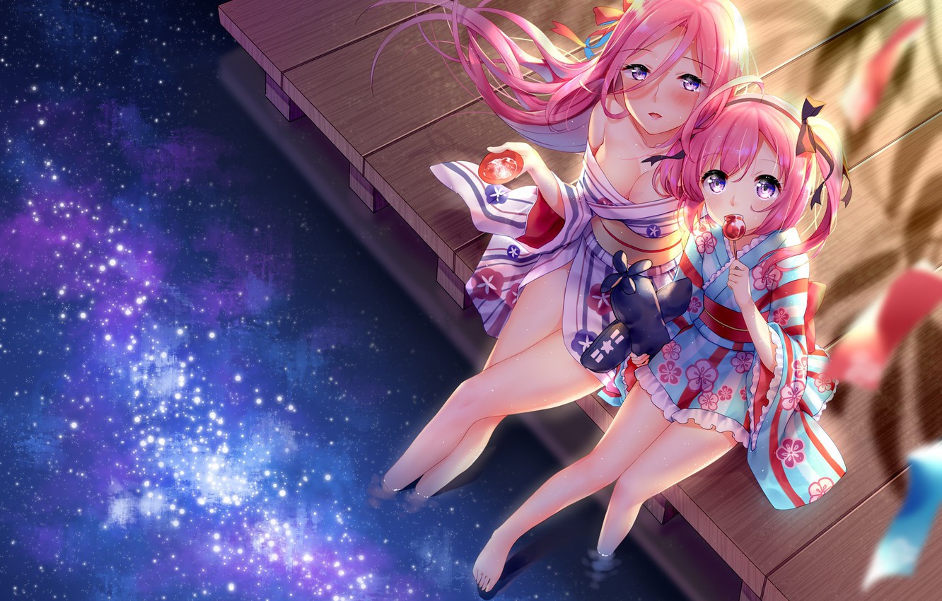 Wallpaper game, yukata, anime, asian, manga, japanese, oriental, asiatic, matsuri, sake image for desktop, section арт