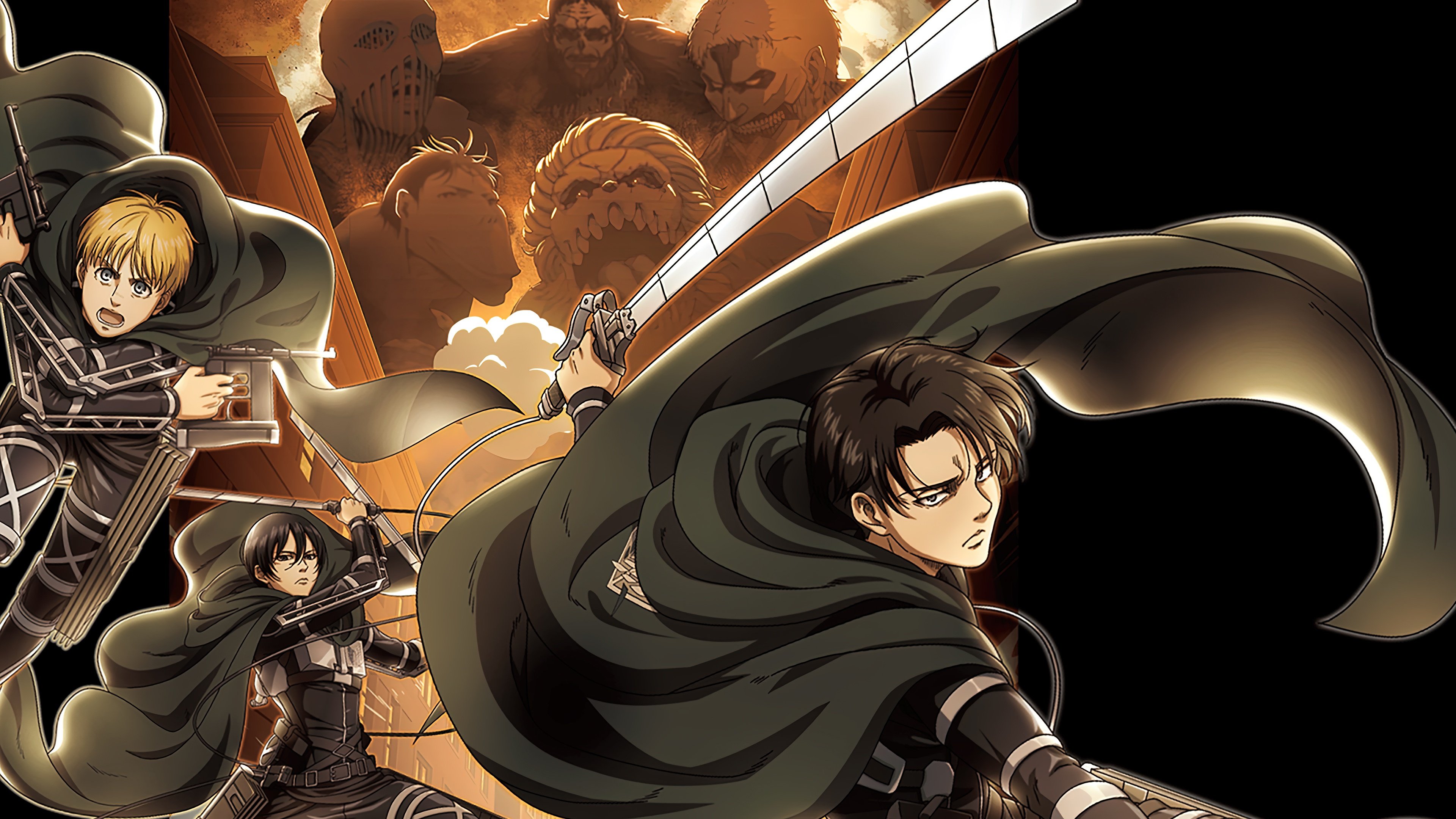 Attack On Titan Levi Final Season Part 3 4K Wallpaper iPhone HD