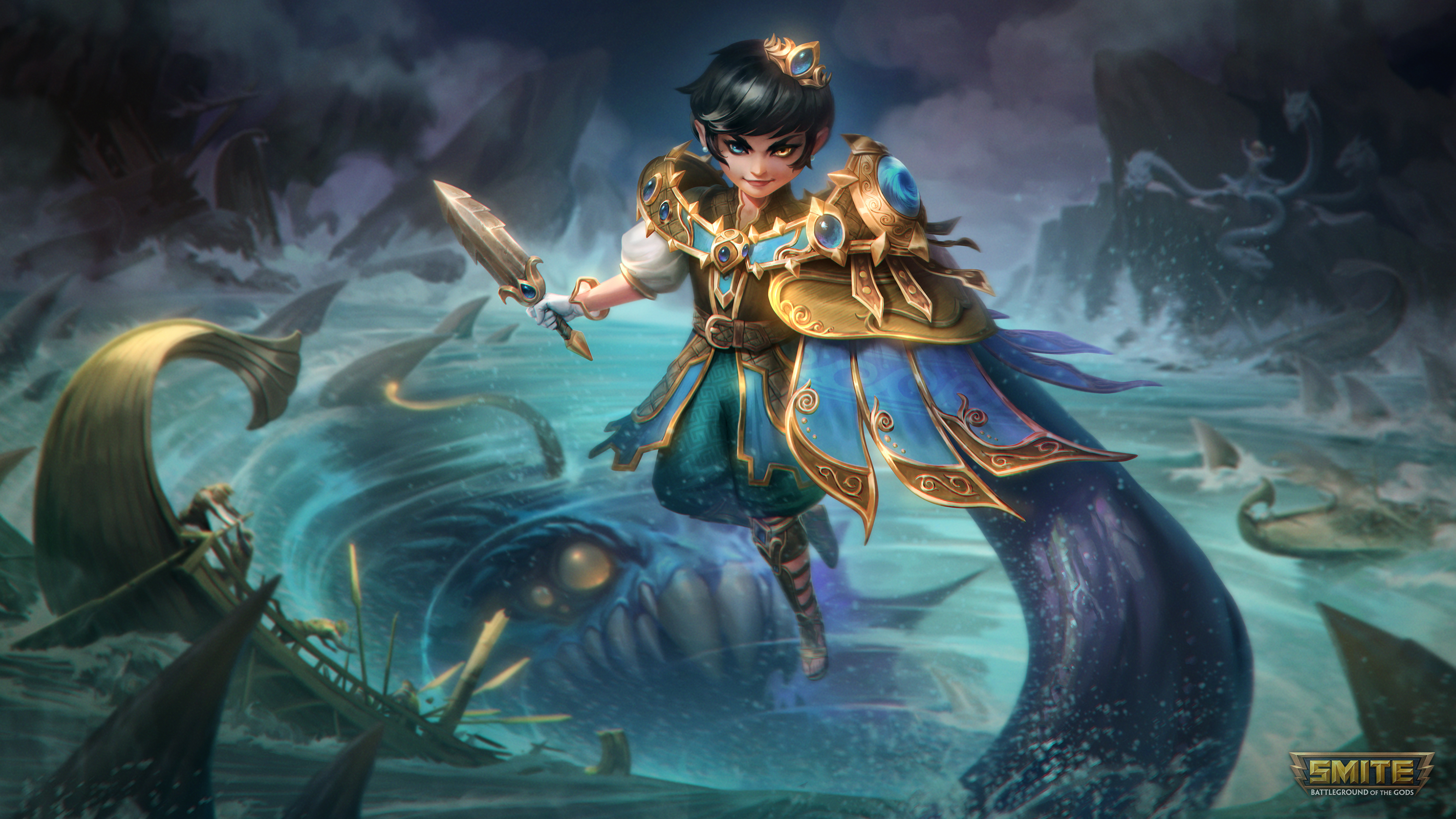 Charybdis (Smite) HD Wallpaper and Background