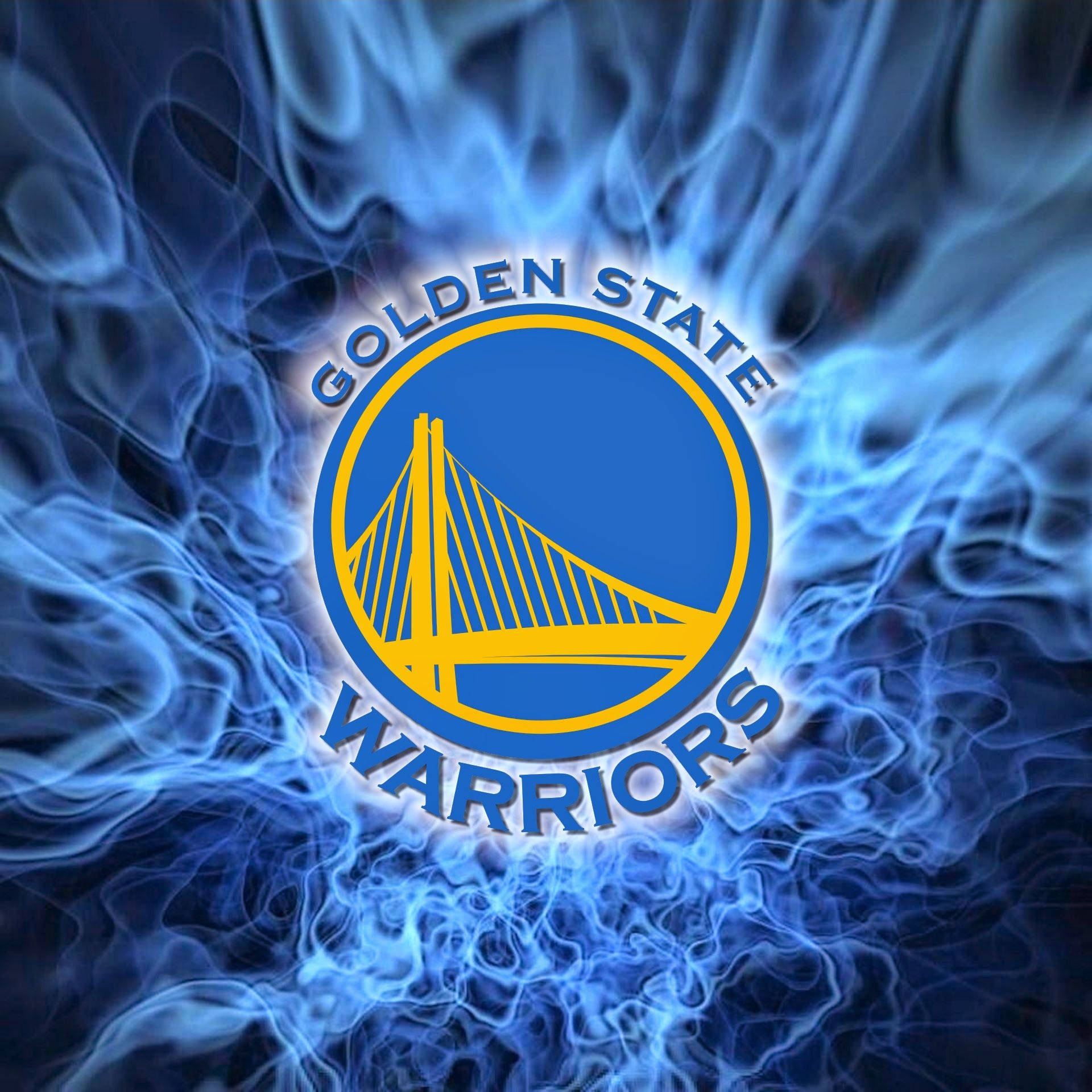 Download Golden State Warriors Dazzling Poster Art Wallpaper