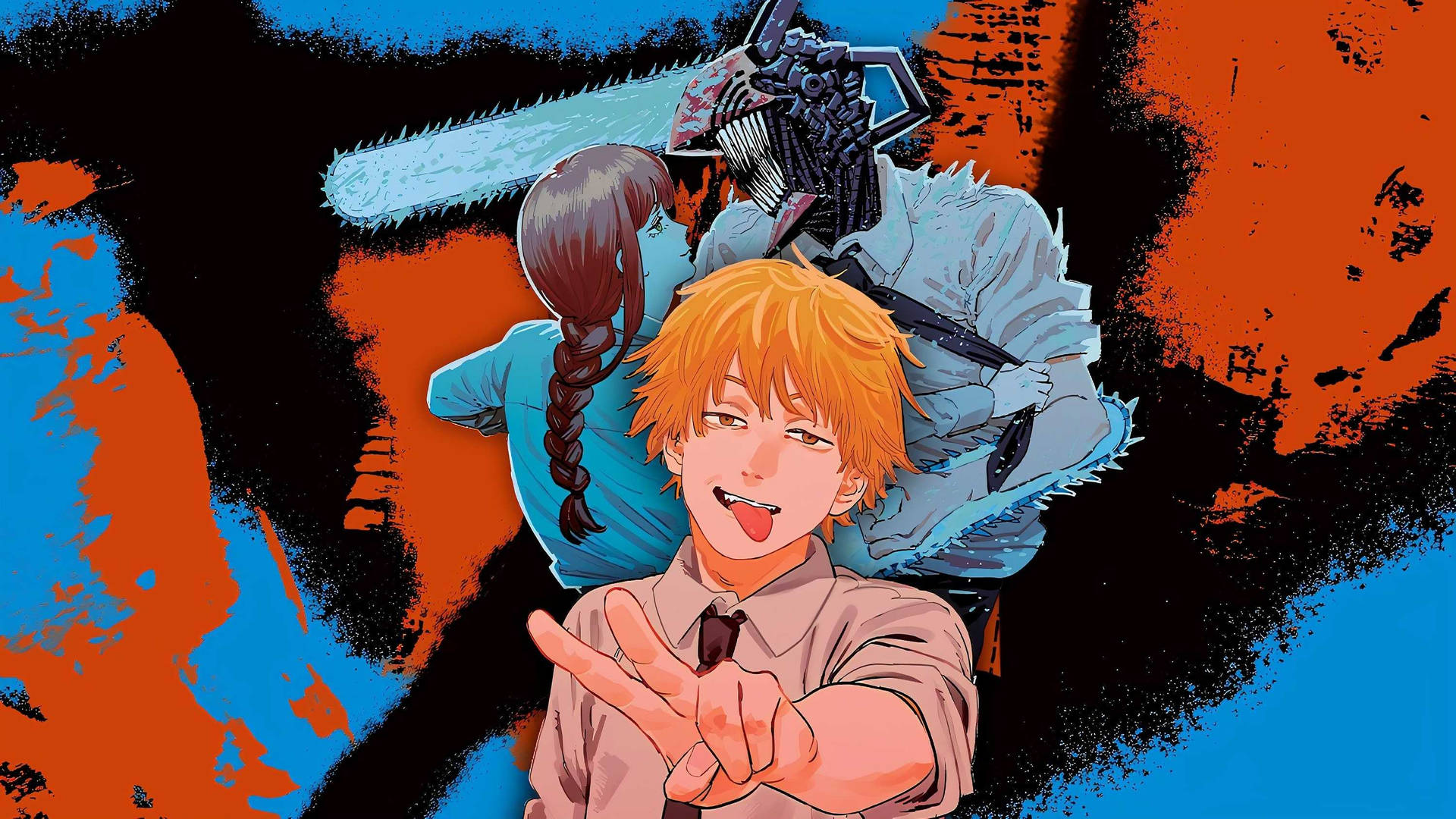Anime Chainsaw Man HD Wallpaper by .ことち