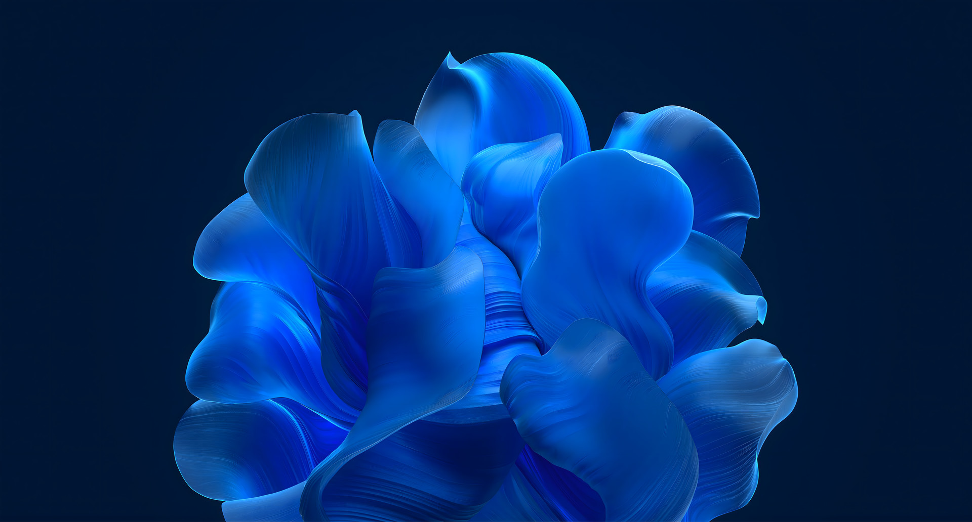 Here is an early version of Windows 11's Bloom wallpaper Microsoft never released