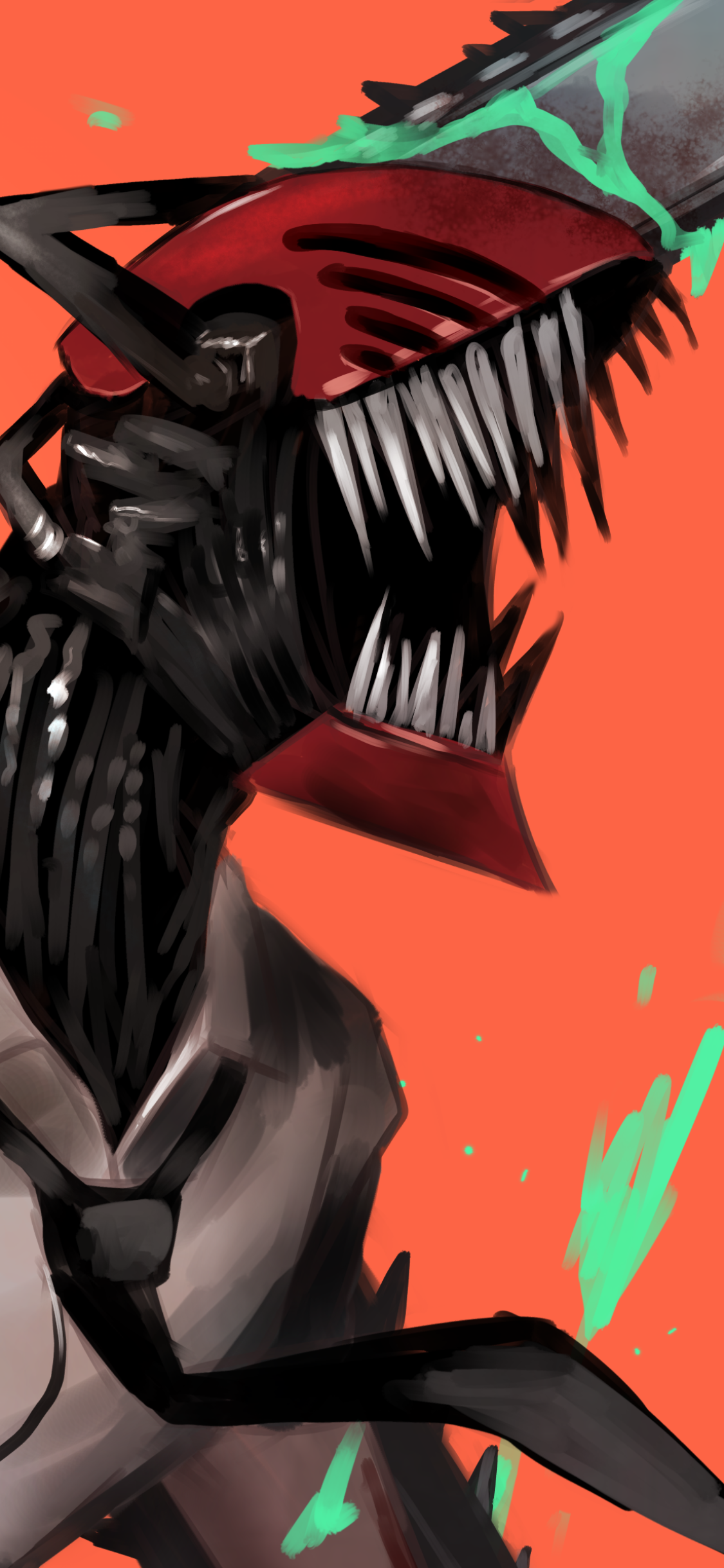 Wallpaper / Anime Chainsaw Man Phone Wallpaper, Denji (Chainsaw Man), 1125x2436 free download