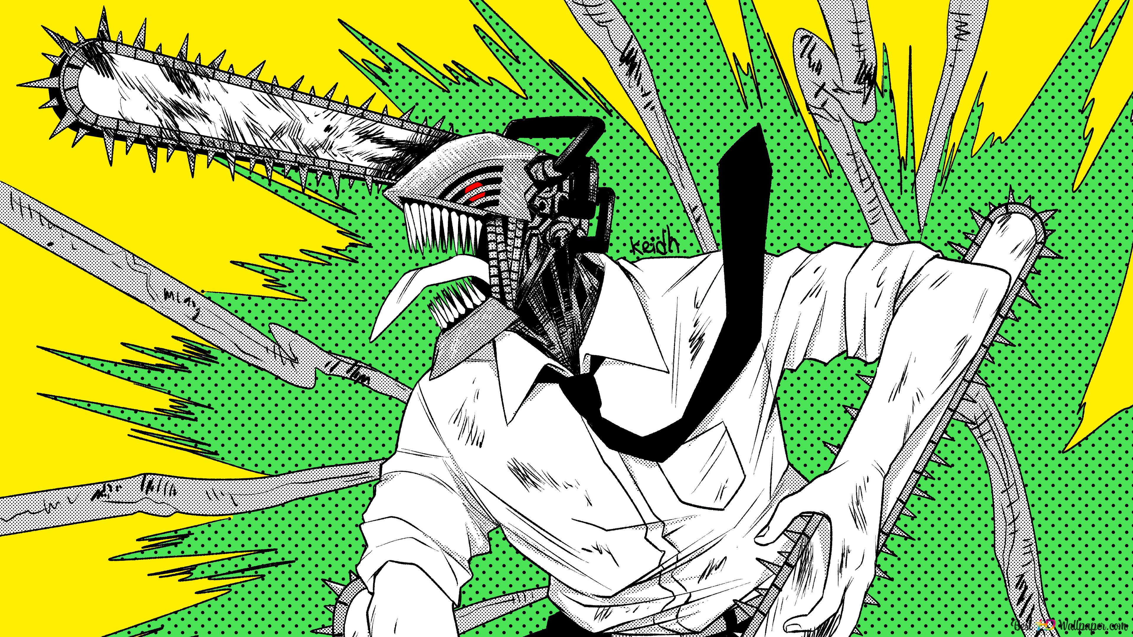 Anime Chainsaw Man 4K wallpaper download