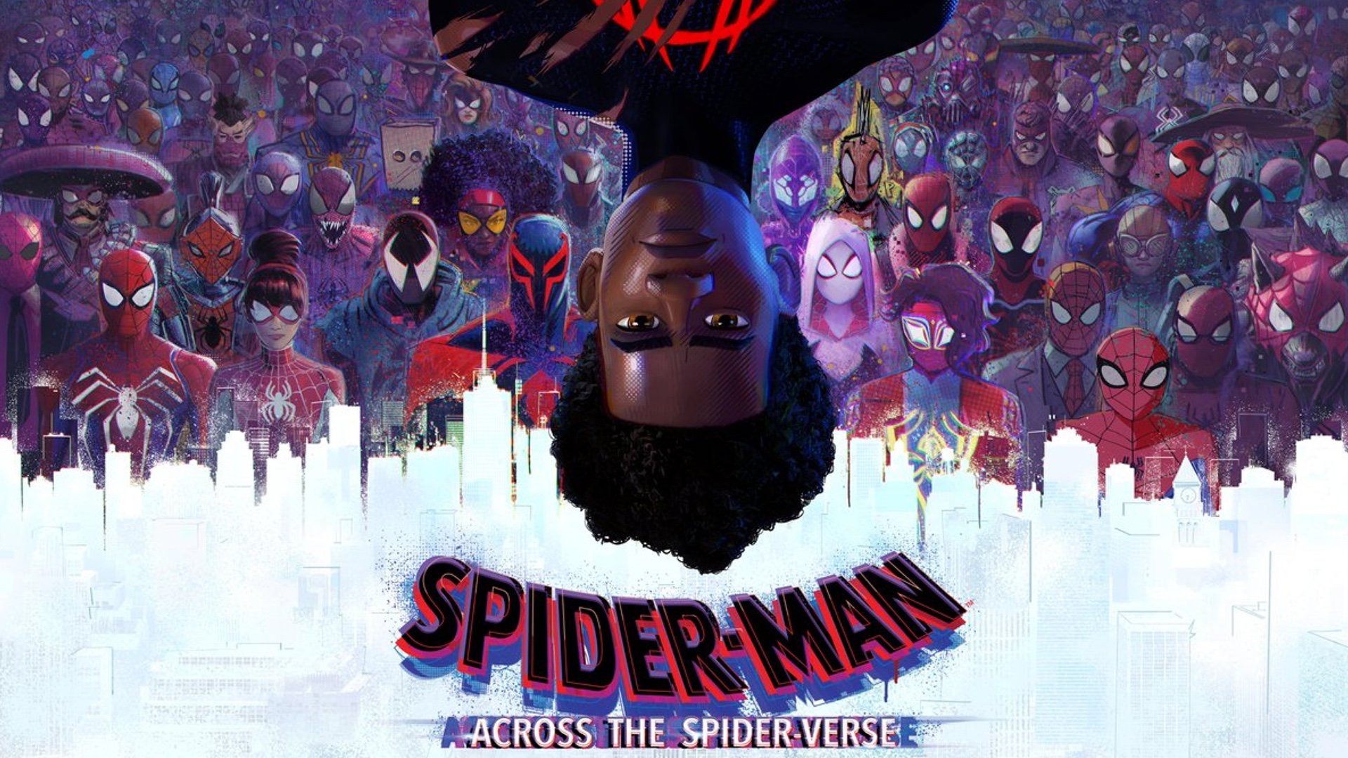SPIDER MAN: ACROSS THE SPIDER VERSE Banner Features An Epic Number Of Spider People