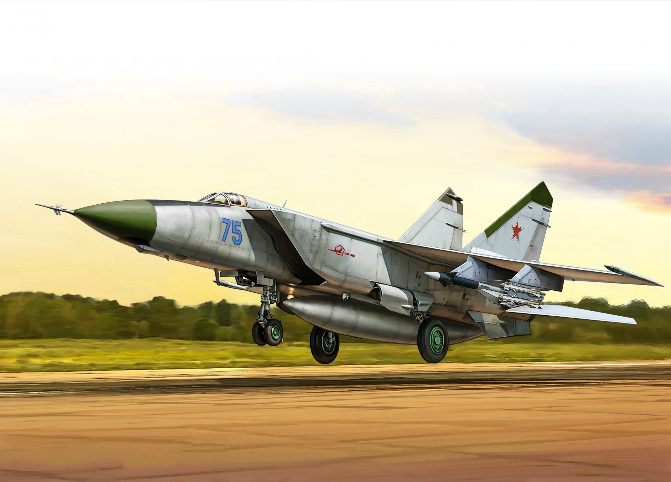 Mikoyan Gurevich MiG 25 HD Wallpaper