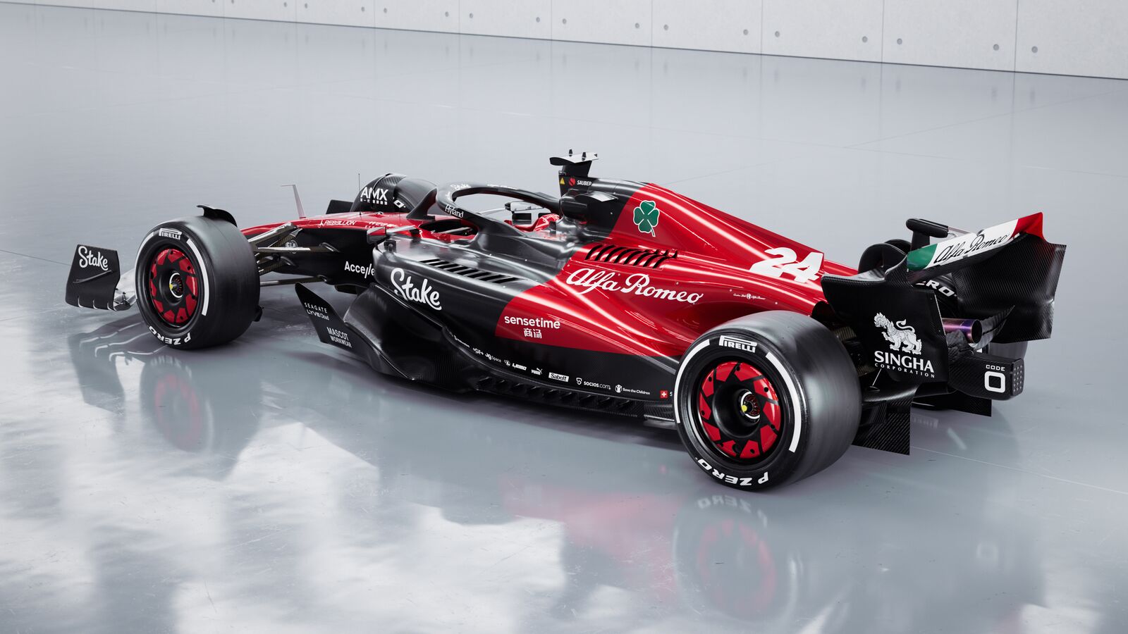 1st LOOK: Alfa Romeo show off striking new livery for F1 2023