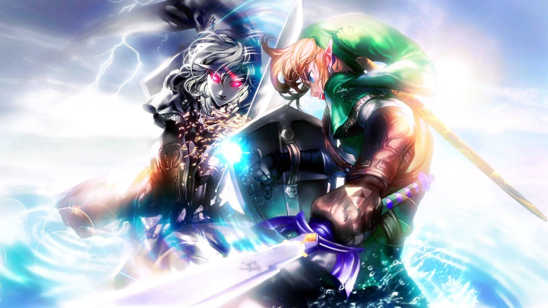 Download Video Game The Legend Of Zelda: Ocarina Of Time Link Dark Wallpaper
