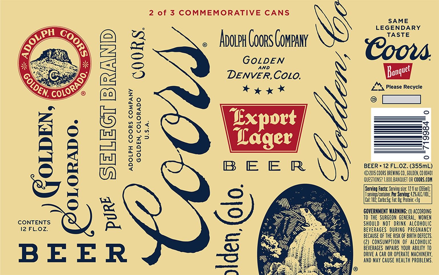 Coors Banquet Heritage 2017. Coors, Beer design, Coors light