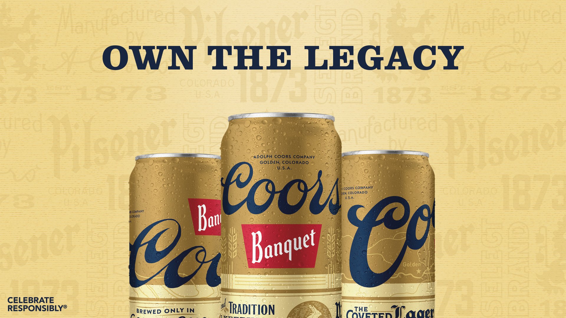 Coors Banquet Leans Into Legacy With New Limited Edition Packaging, Merch Line. Molson Coors Beer & Beyond