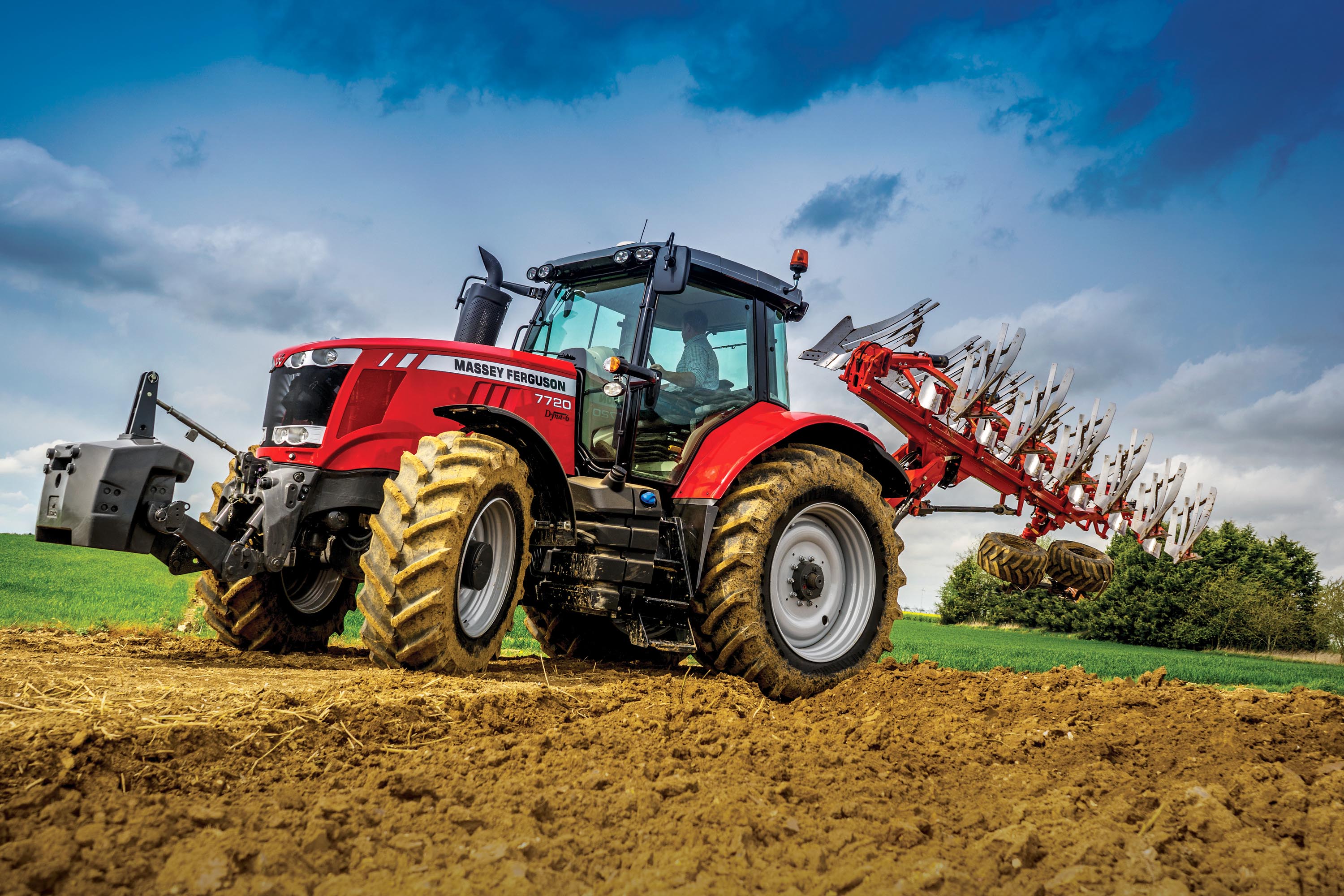 Massey Ferguson 7720 Dyna 6 HD Wallpaper and Background